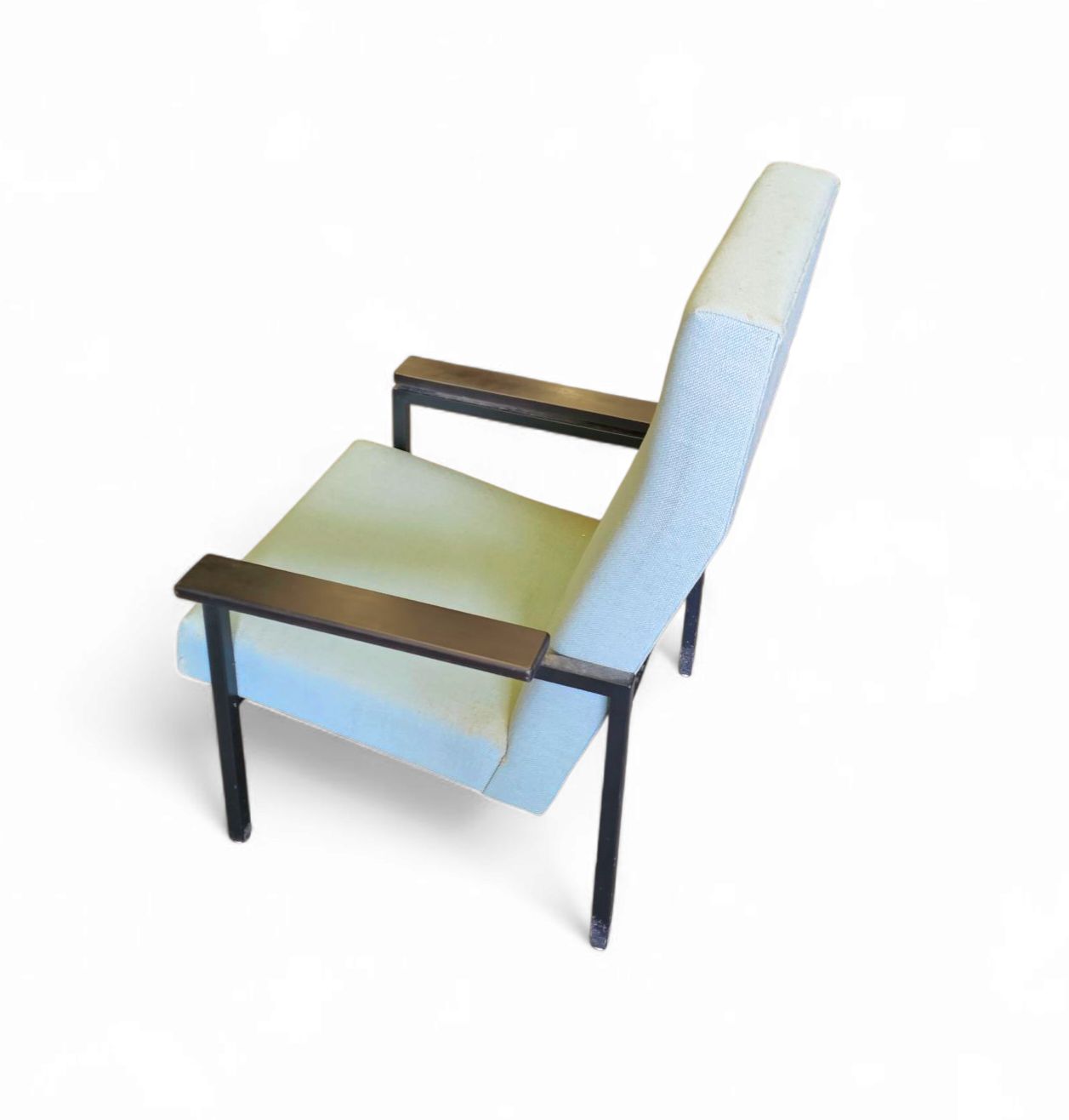 Model 30 / Gijs Van Der Sluis High Back Arm Chair / 1950s photo furniture