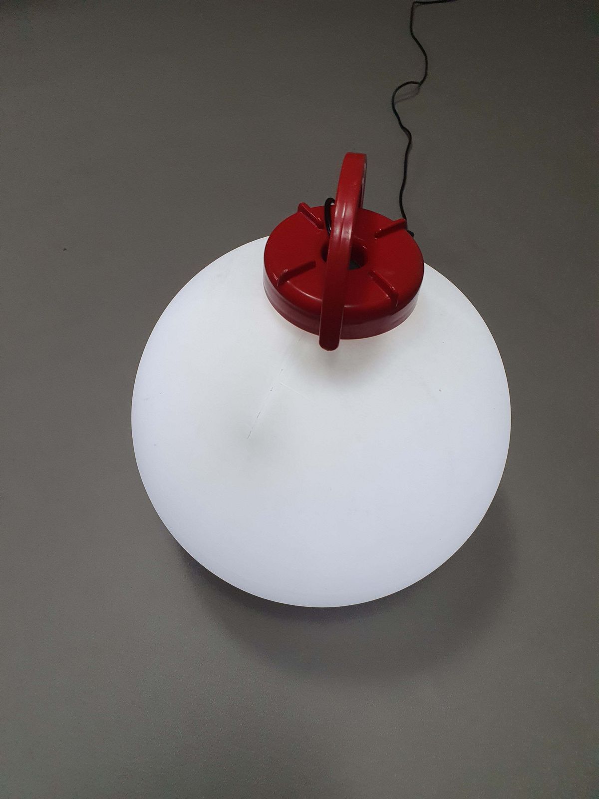 Vintage Italian Space Age Tama Floor Lamp By Isao Hosoe For Valenti Luce, 1970s photo vintage
