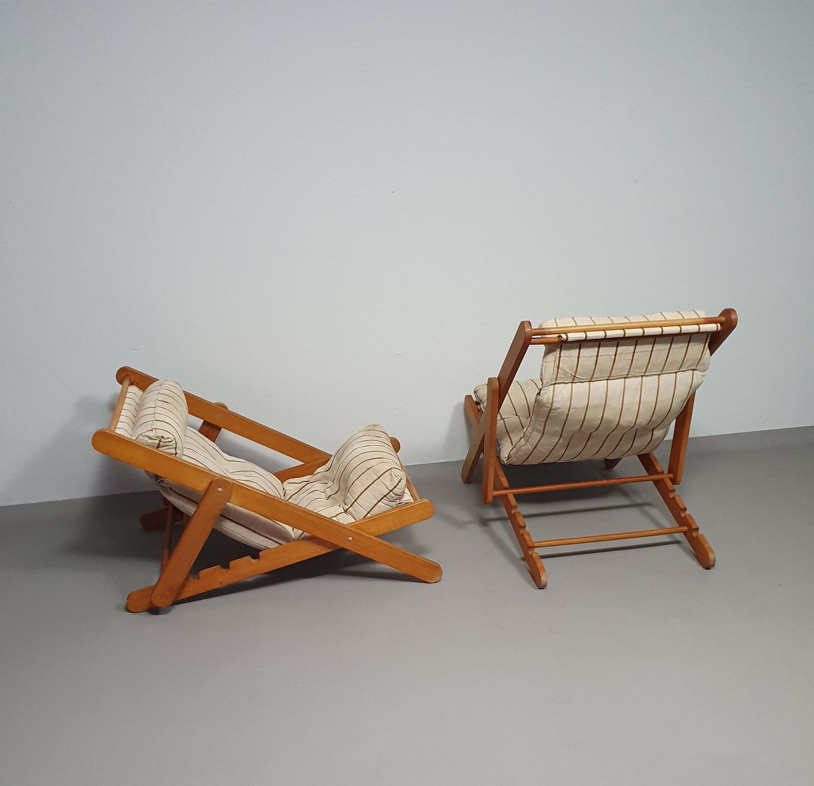2 X Kon Tiki Lounge Chairs 1986 Gillis Lundgren For Ikea photo vintage