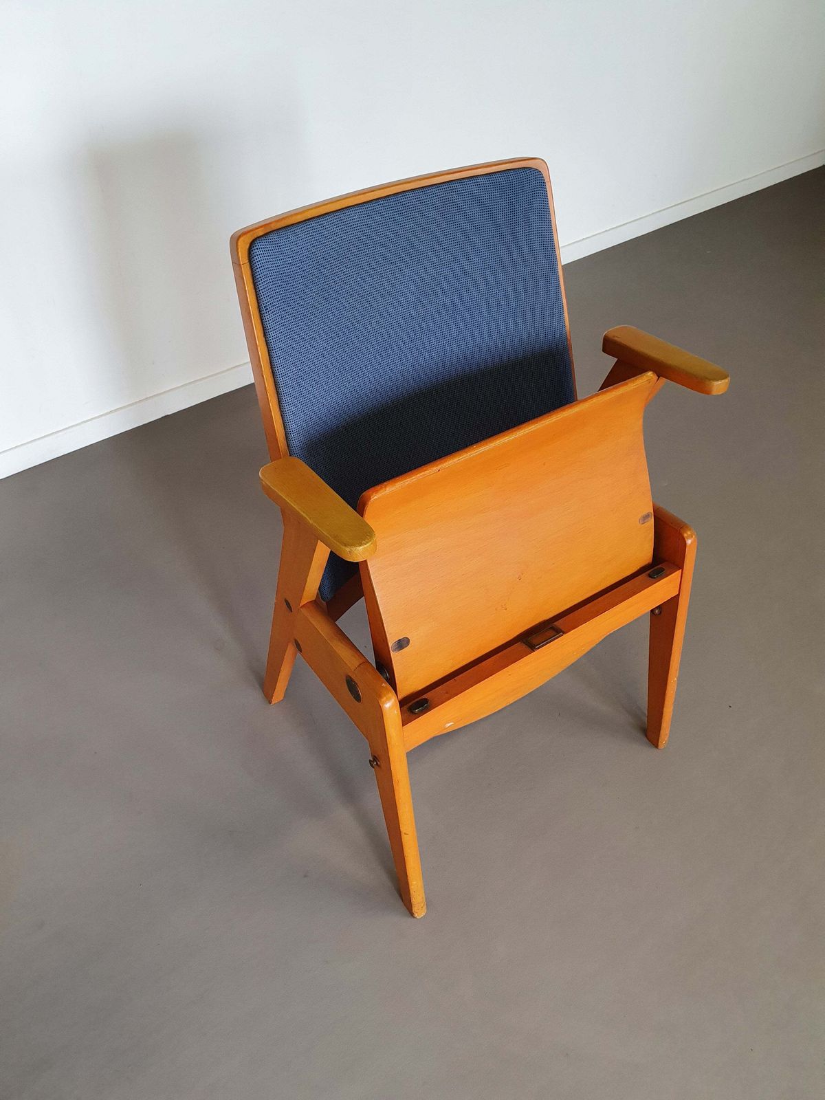 Dutch Cinema Seat 1960s, Vintage photo vinterior