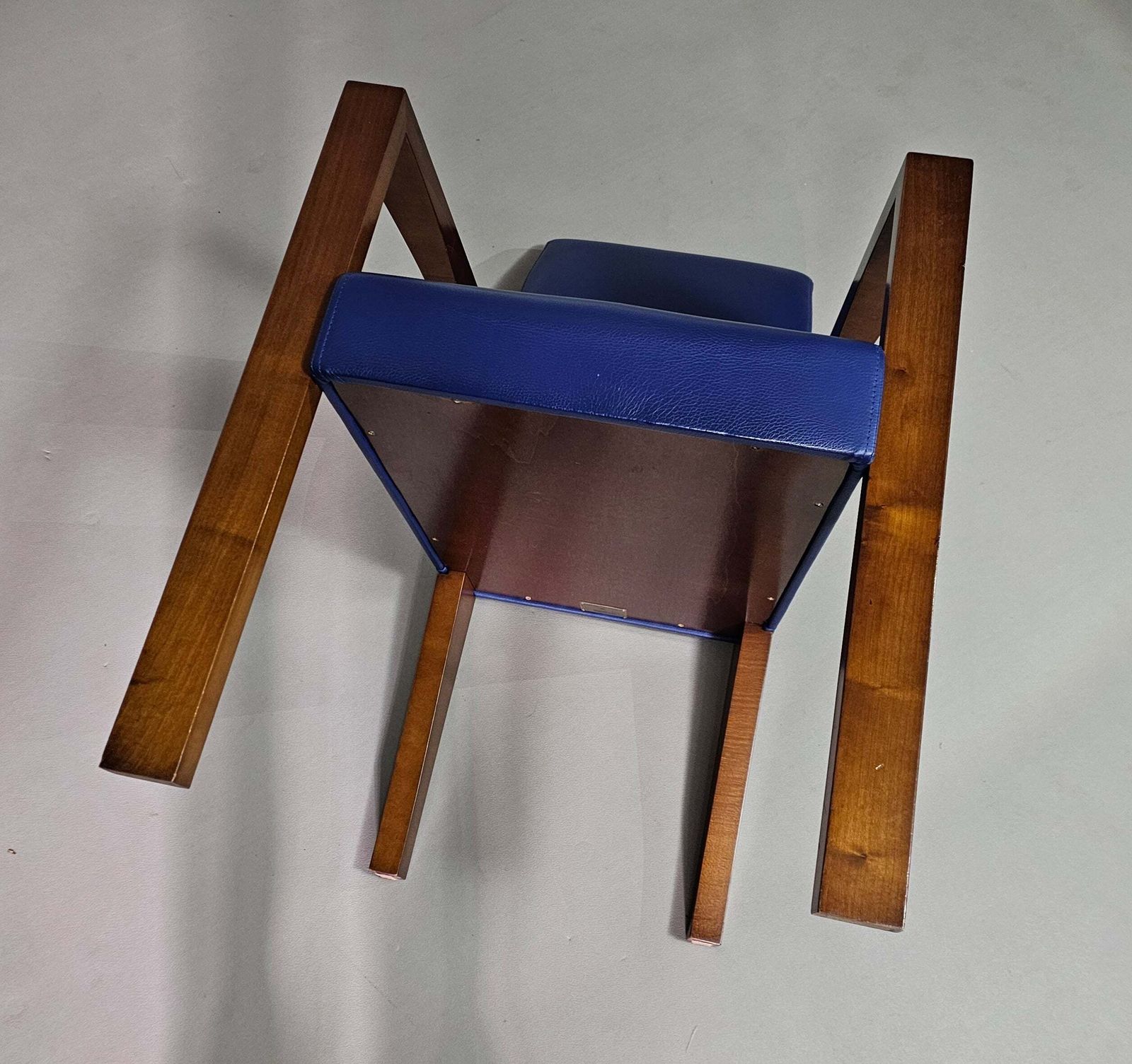 4 X Hugues Chevalier Conference Ying Bridge Chair / Leather photo vinterior