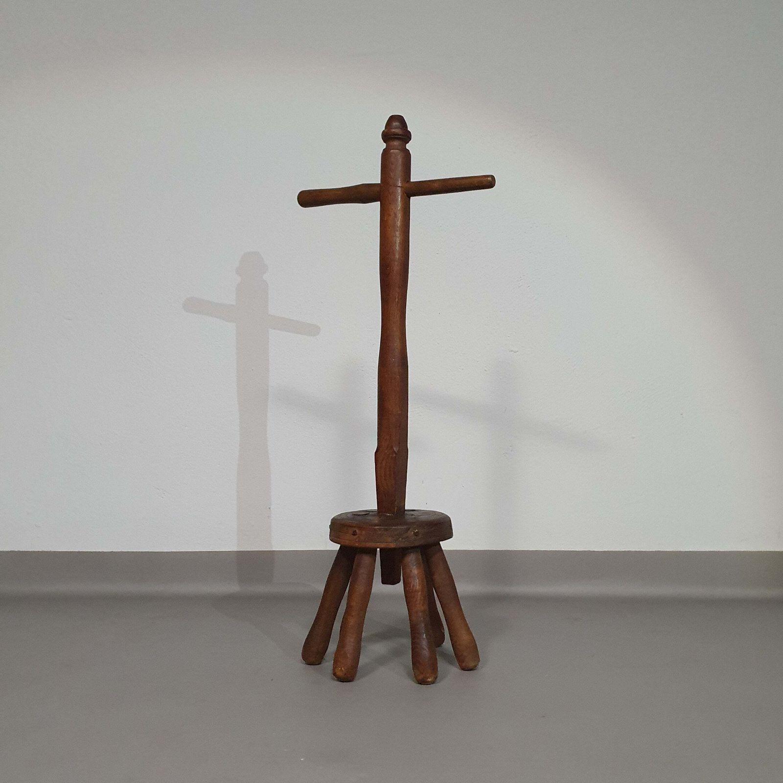 photo vinterior Washing Dolly, Victorian, Original Height 90 Cm Width Handle 36 Cm