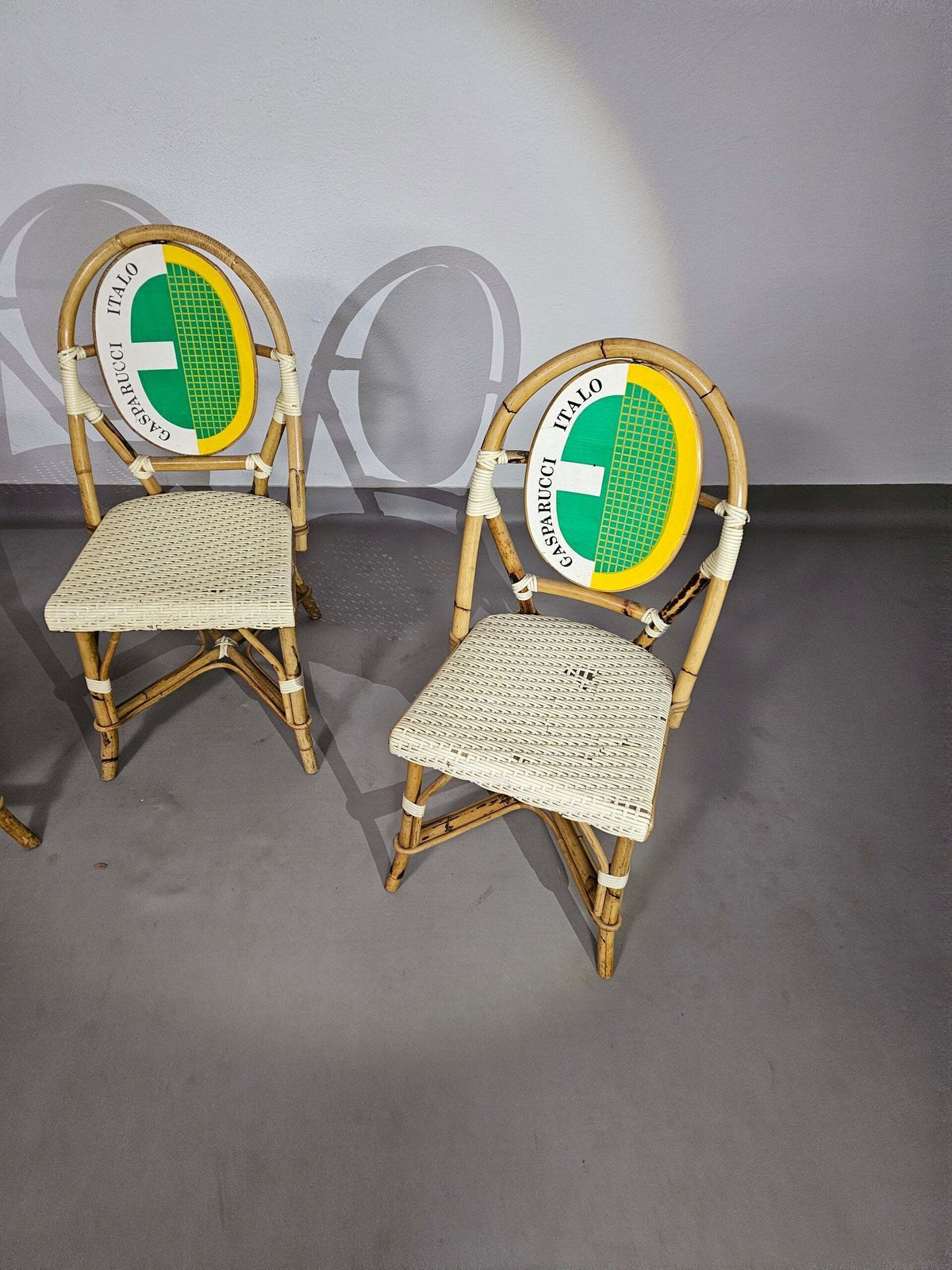 3 X Gasparucci Italo Ecc Antwerpen Tennis Chairs 1980s photo Furniture