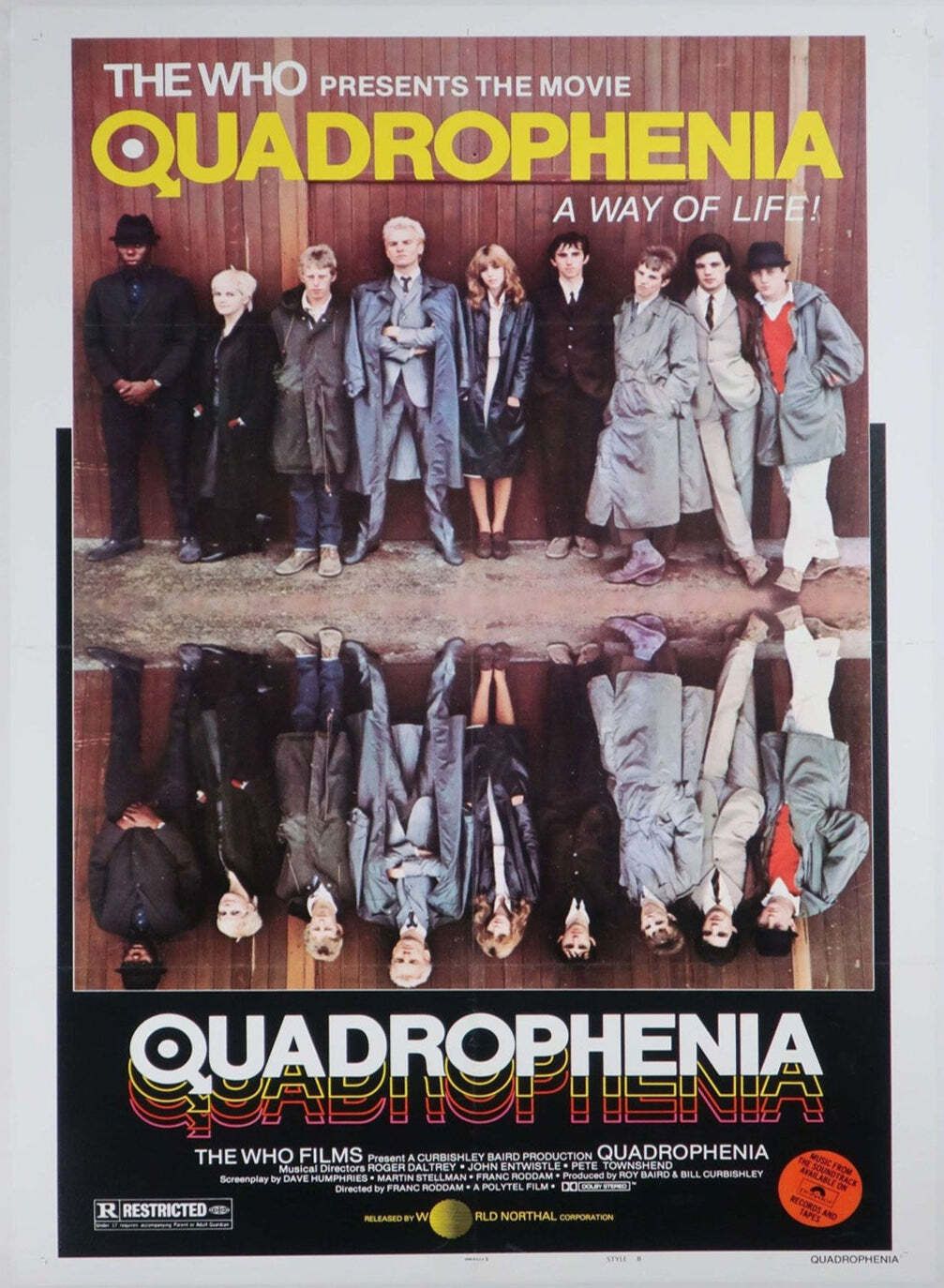 Quadrophenia" Original Vintage Poster"