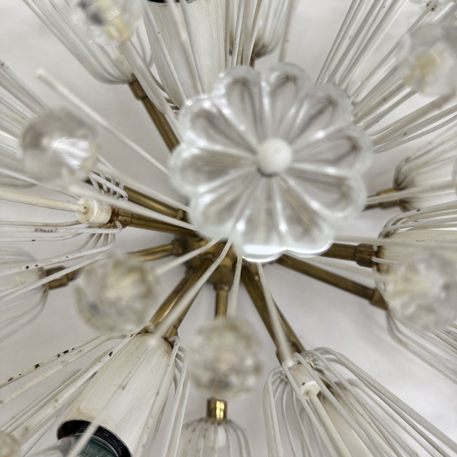 Snowball Plafondlamp Van Emil Stejnar Voor Rupert Nikoll, Ca. Jaren 1950 photo Verlichting