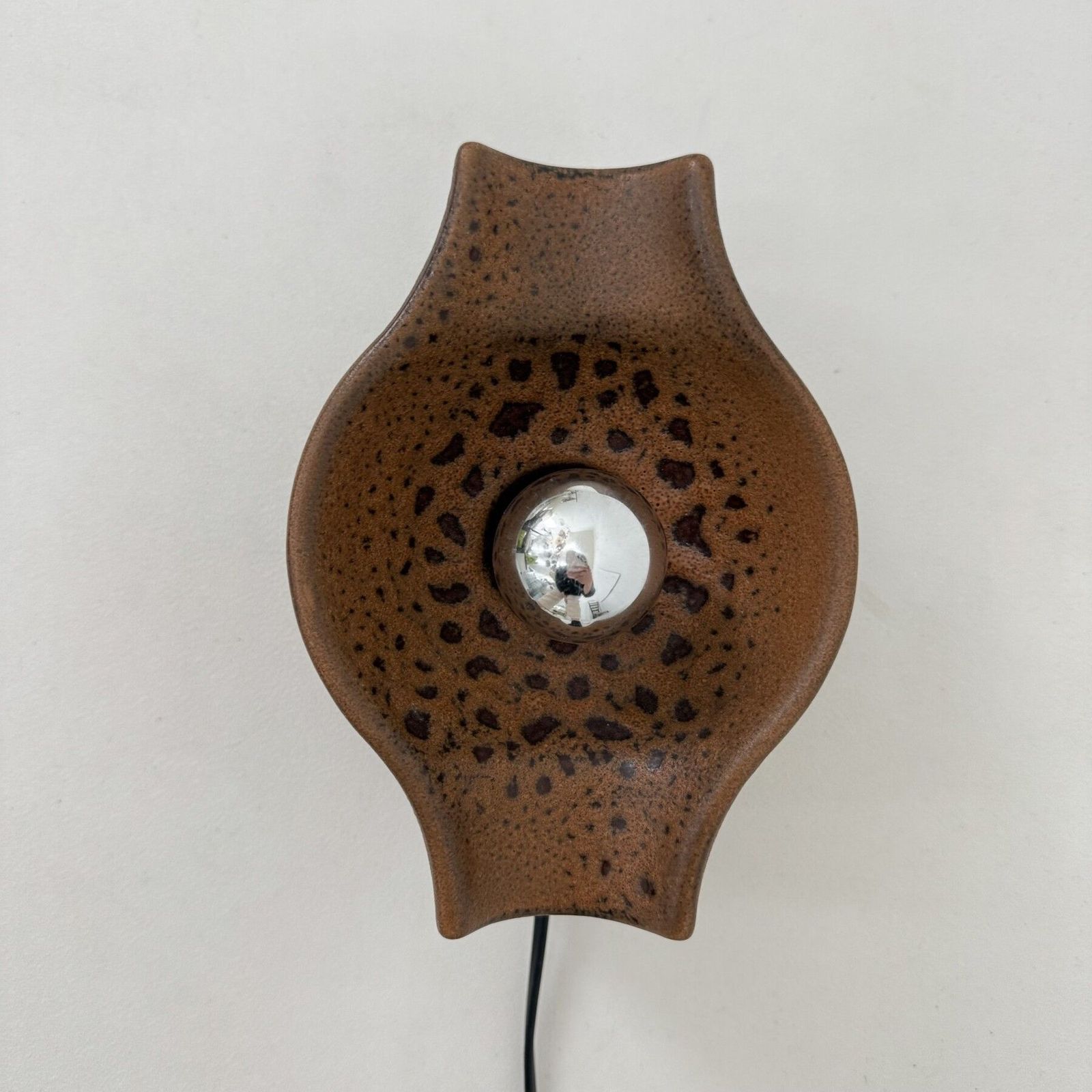 photo furniture Vintage Ceramic Wall Lamp By Cari Zalloni , 1970s