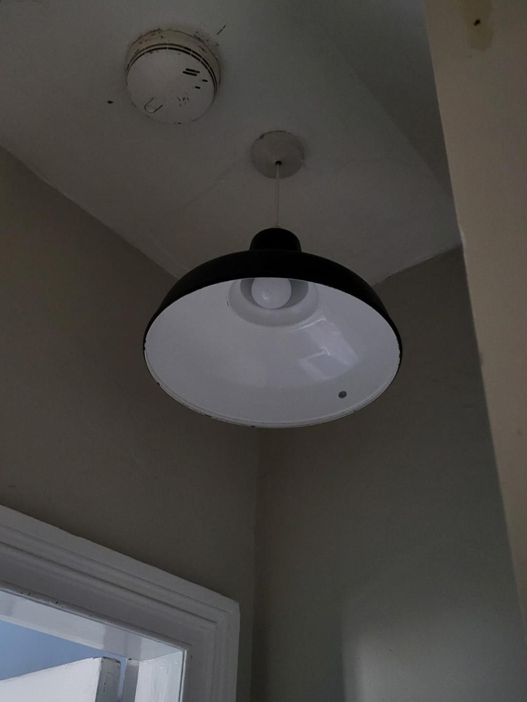 3 X Industrial 'Factorylux' Lightshades   Black photo buy