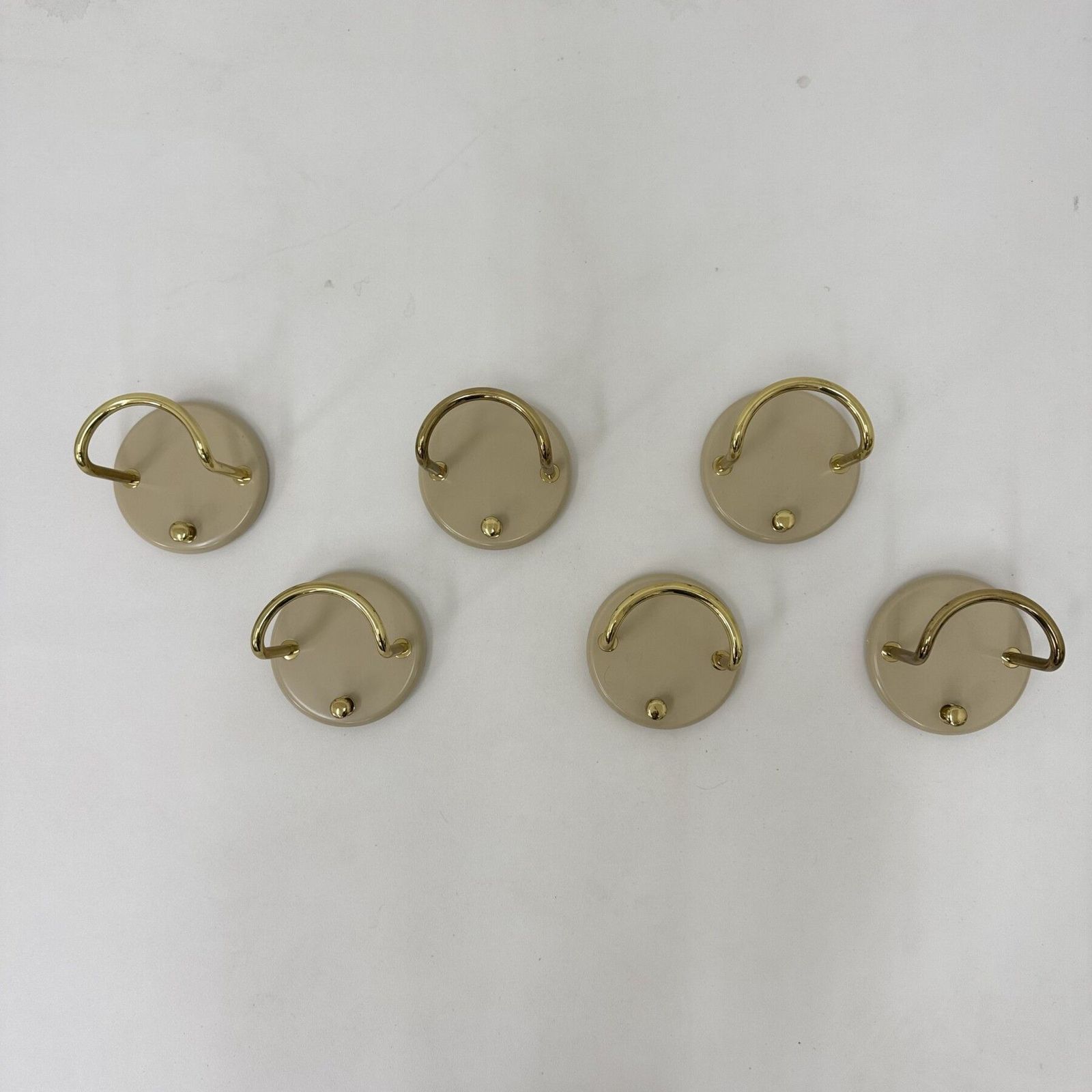 Set Of 6 Wall Coat Hooks By Schönbuch , 1970s Germany photo vintage