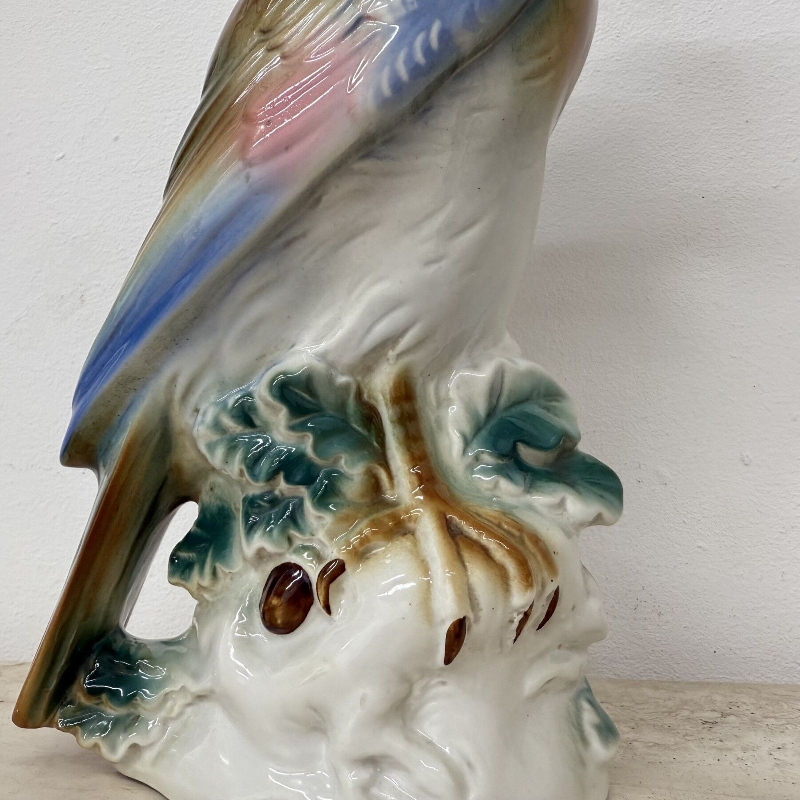 photo for sale Vintage Porseleinen Parfumlamp Met Vogel, Ca. Jaren 1950