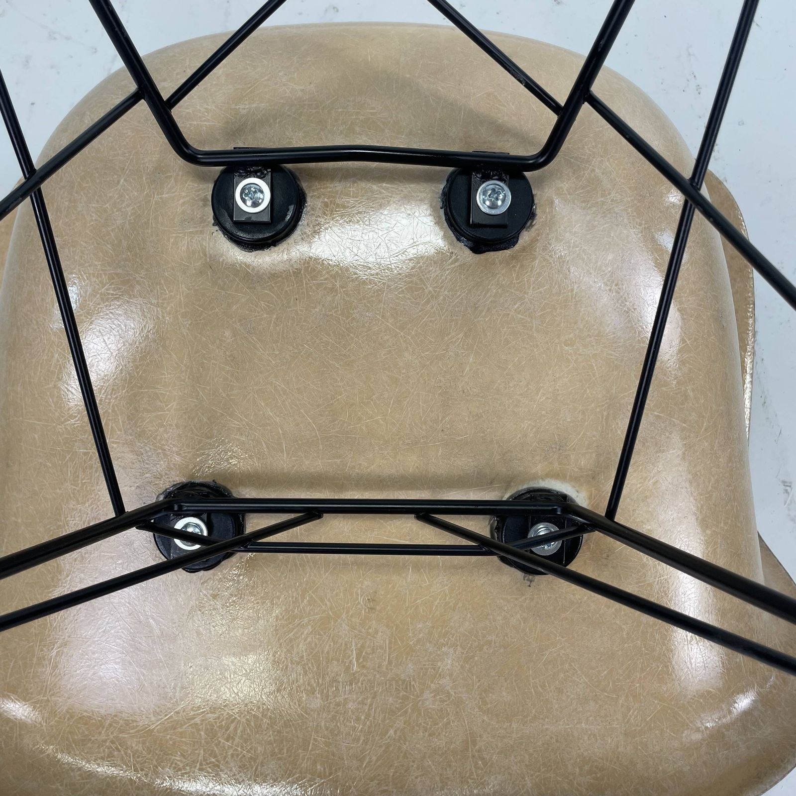 photo for sale Eames Herman Miller 1950s Rar Rocking Chair In Light Tan