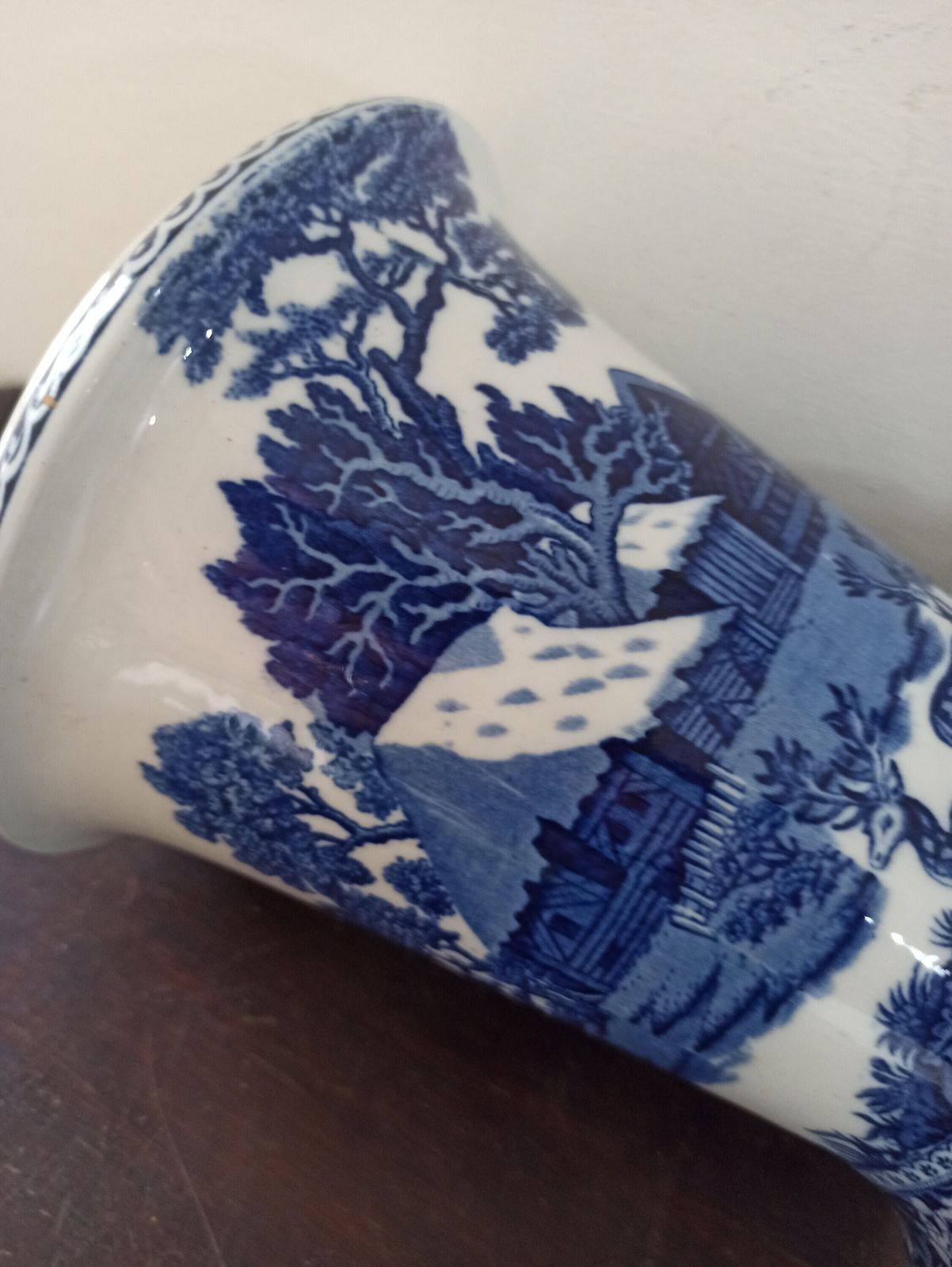 photo for sale Wedgwood Rare Antique Fallow Deer Vase. Etruria.