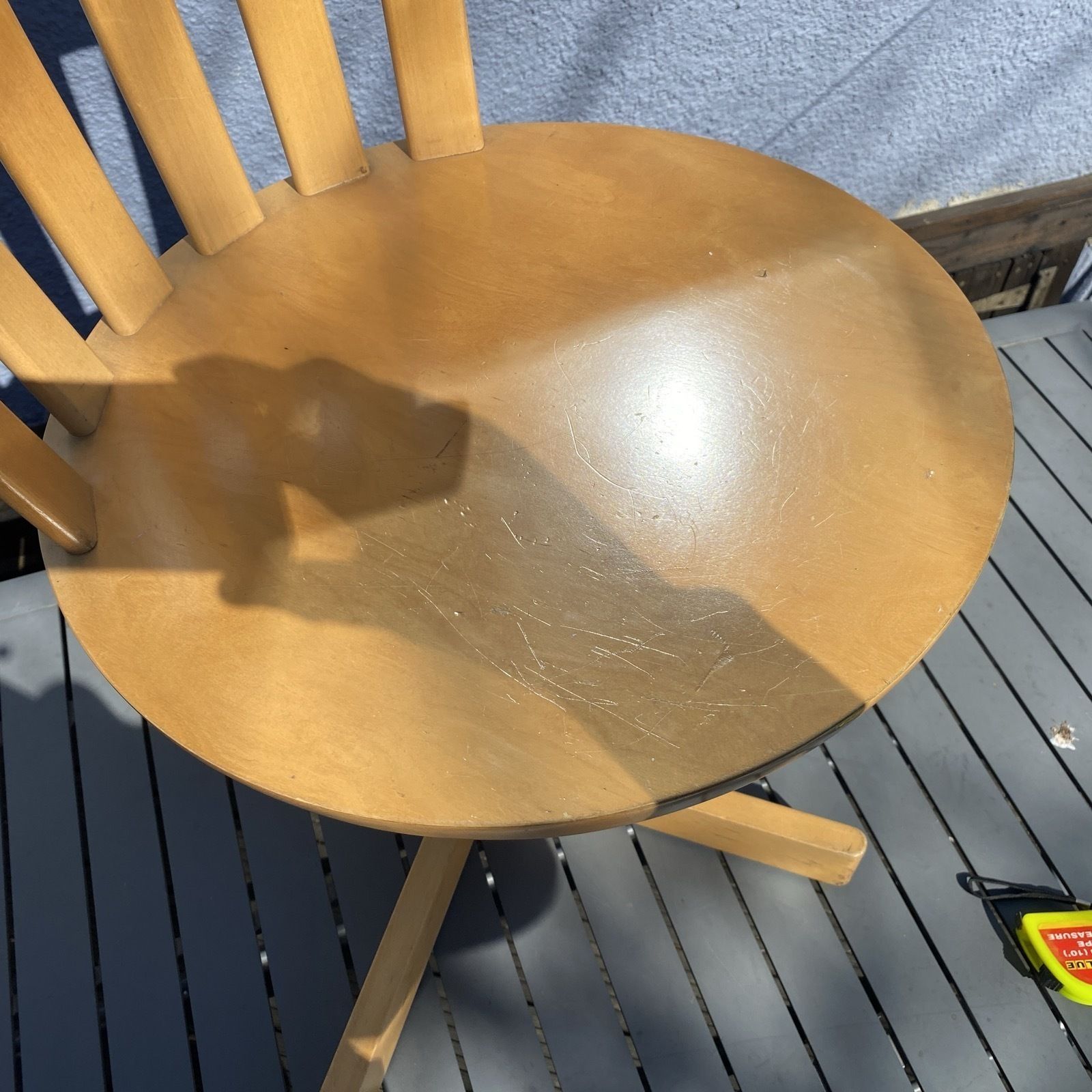 Rotating Chair Edsbyverken Sweden Retro Mid Century 1960s Sune photo 190.0