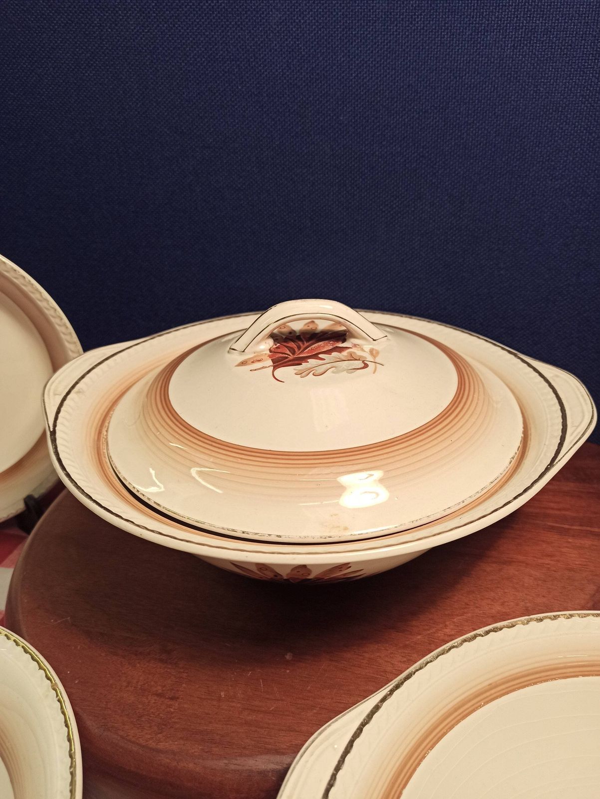 Portland Pottery Cobridge Part Dinner Set. 1957. Good Condition. photo for sale