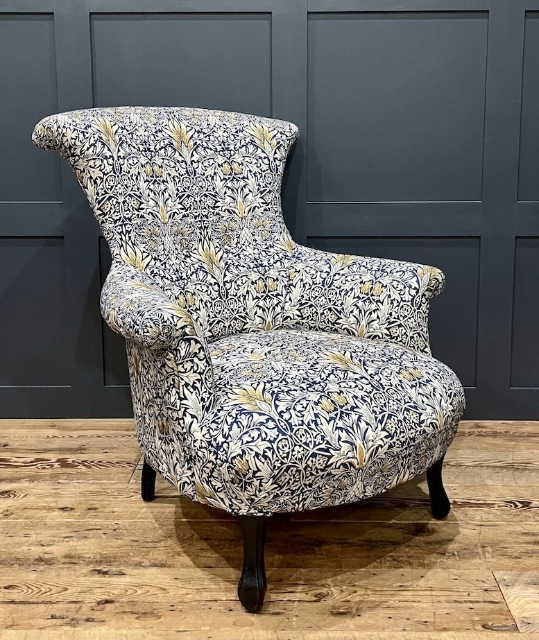A Rare Pair Of French Napoleon III Fishtail Armchairs photo 2050.0