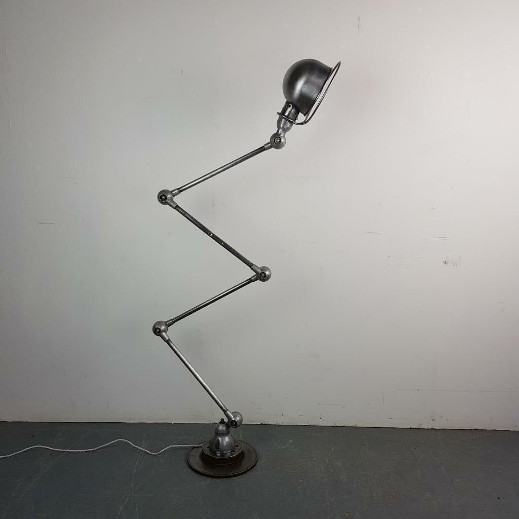 Vintage Industrial Lamppost Stripped And Polished Jielde photo for sale