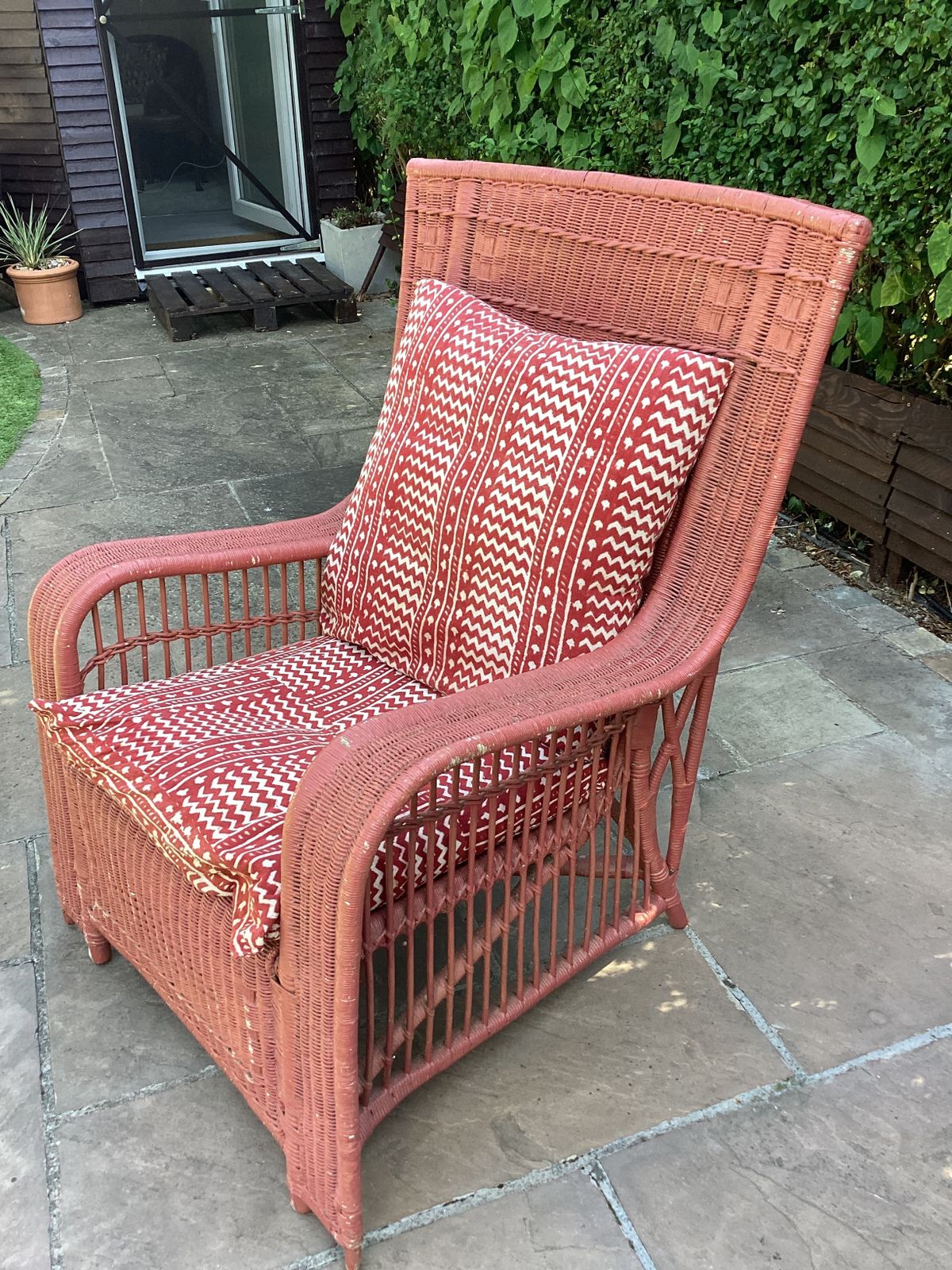 Dryad 1920 Mix Of Wcker/Rattan & Cane Armchair photo for sale
