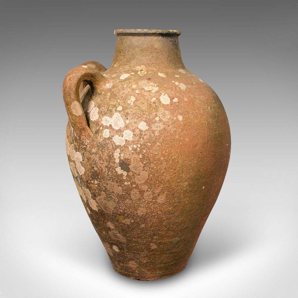 Antique Olive Planter, Italian, Terracotta, Garden Jardiniere, Victorian, C.1900 photo for sale