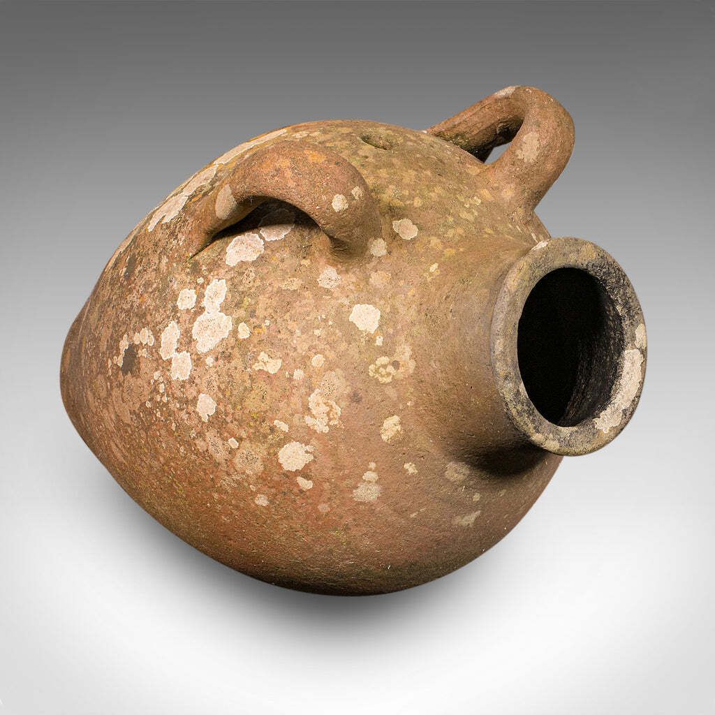 Antique Olive Planter, Italian, Terracotta, Garden Jardiniere, Victorian, C.1900 photo vintage