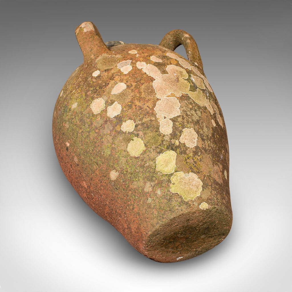 photo furniture Antique Olive Planter, Italian, Terracotta, Garden Jardiniere, Victorian, C.1900