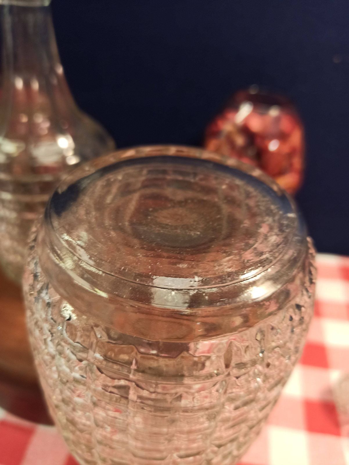 photo furniture Set Of Two Carafe Decanters. C1940s. Very Good Condition.