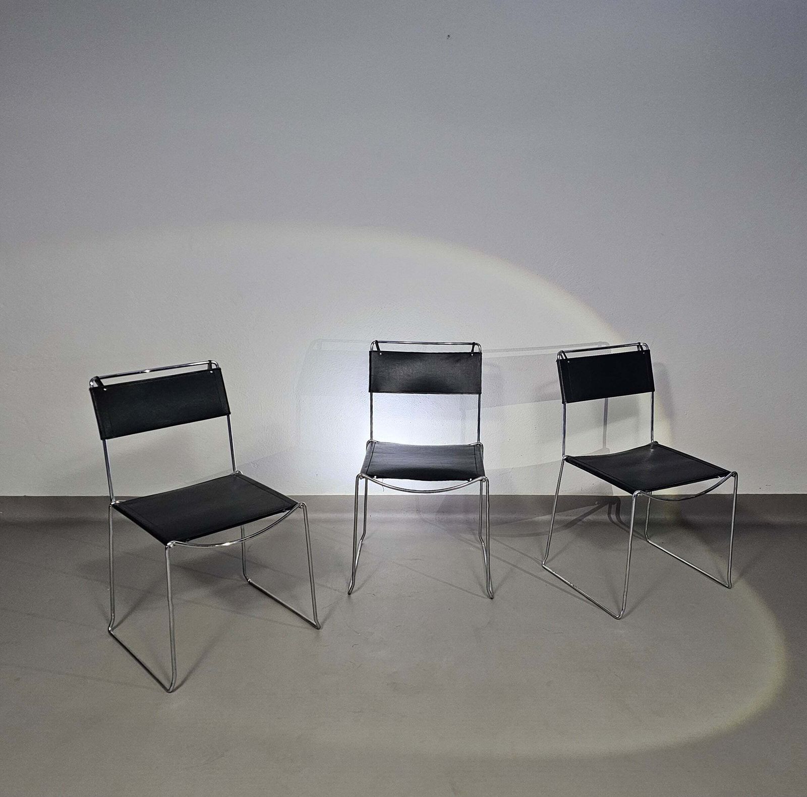 Set Of 3 'Jodi' Dining Room Chairs From Sintesi