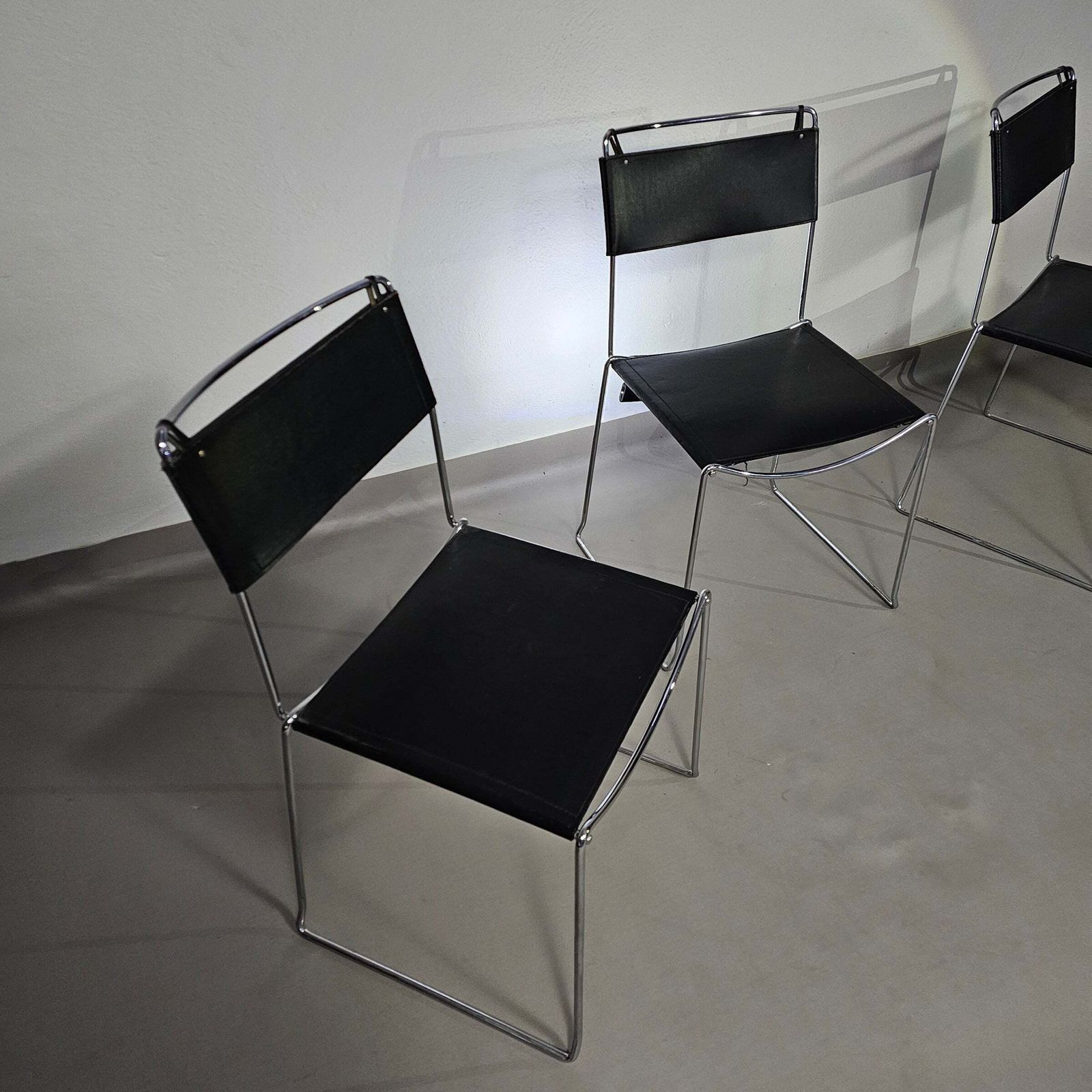 Set Of 3 'Jodi' Dining Room Chairs From Sintesi photo Furniture