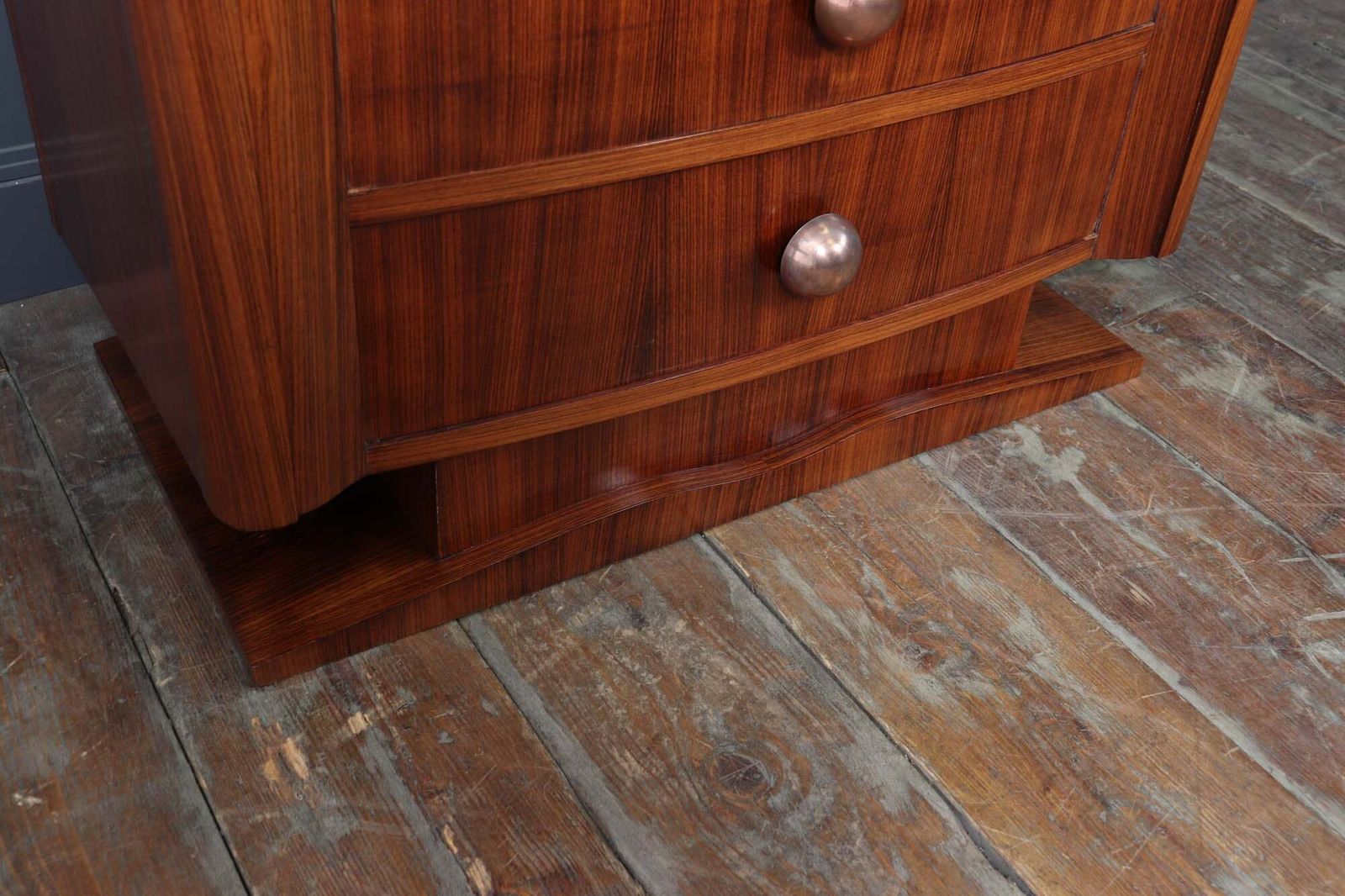 Art Deco Display Cabinet In Indian Rosewood C.1930s photo for sale