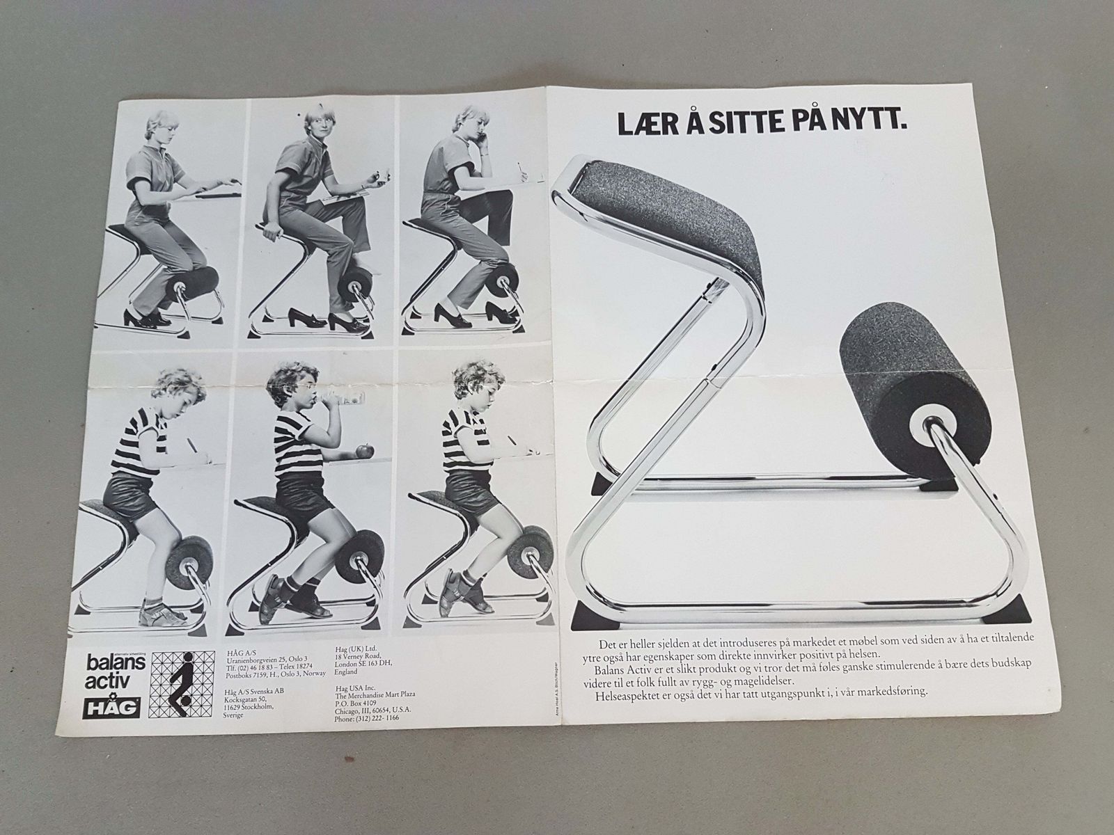 Balans Activ Chair Hag. Active Balance Chair By Hag photo buy