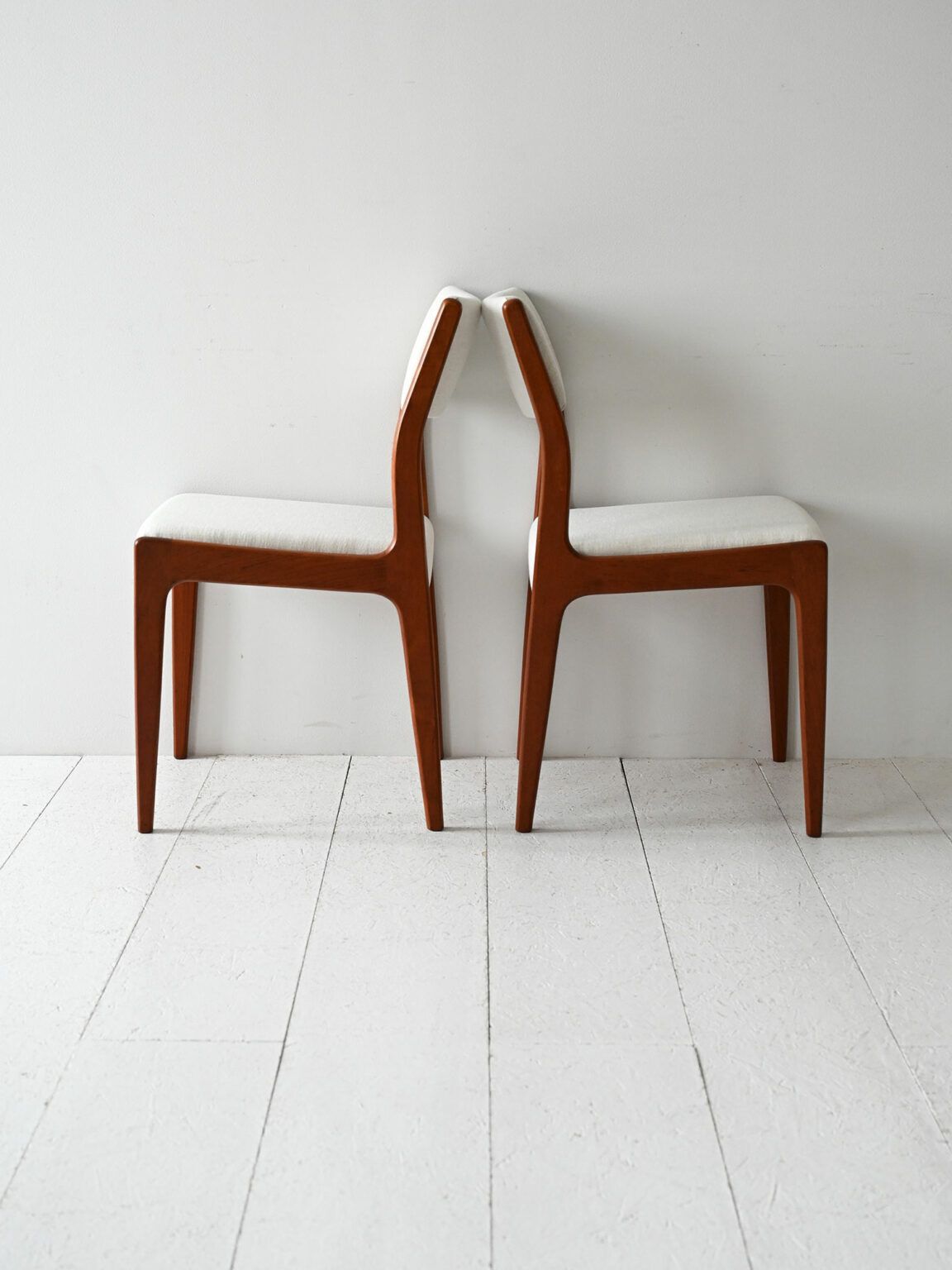 Set Of 6 Scandinavian Teak Chairs From The 1960s photo Furniture