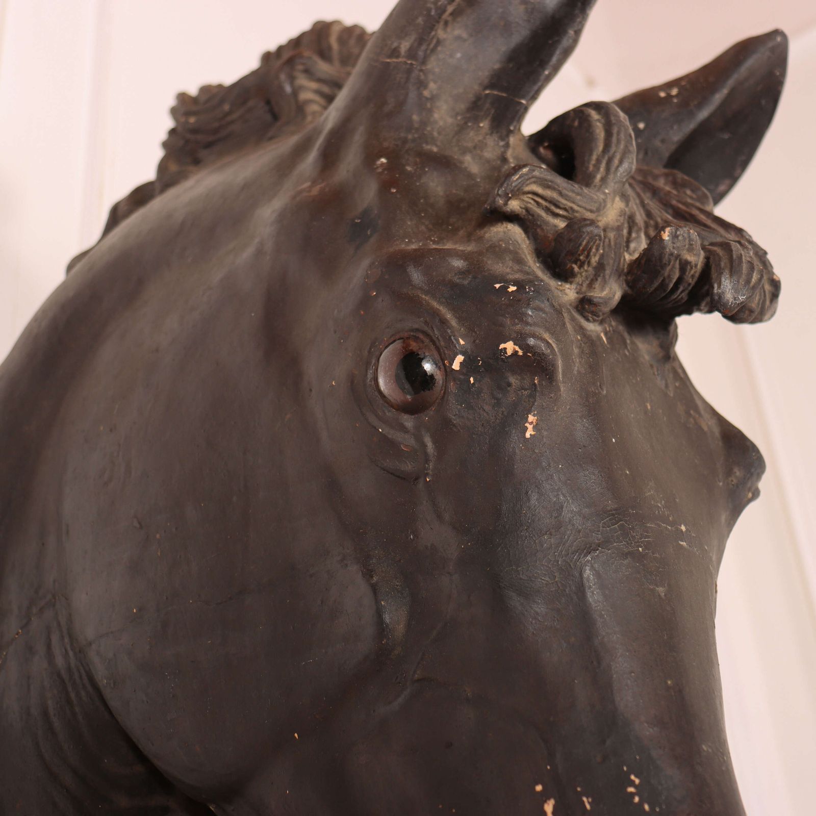 19th Century Spanish Horses Head photo vinterior