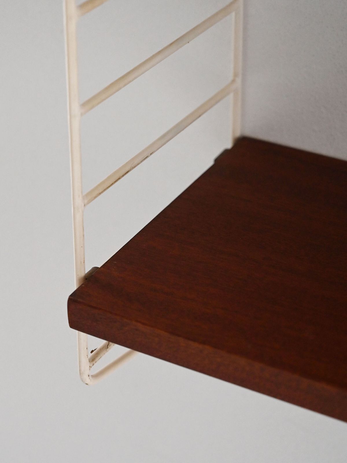 Hylla Scandinavian Vintage Mahogany Shelf photo 490.0