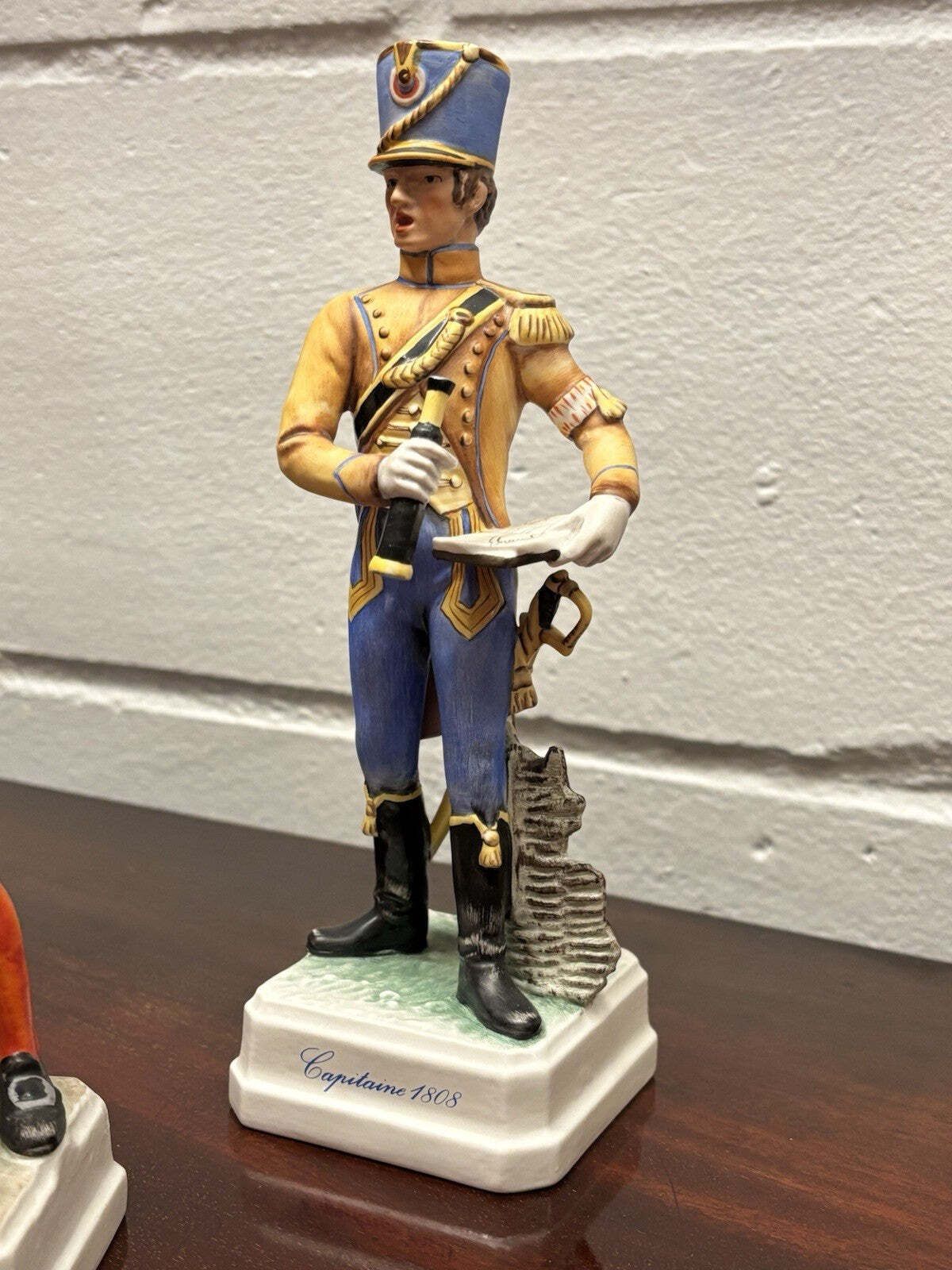 A Set Of Six Goebel Porcelain Highly Detailed Military Figures photo for sale