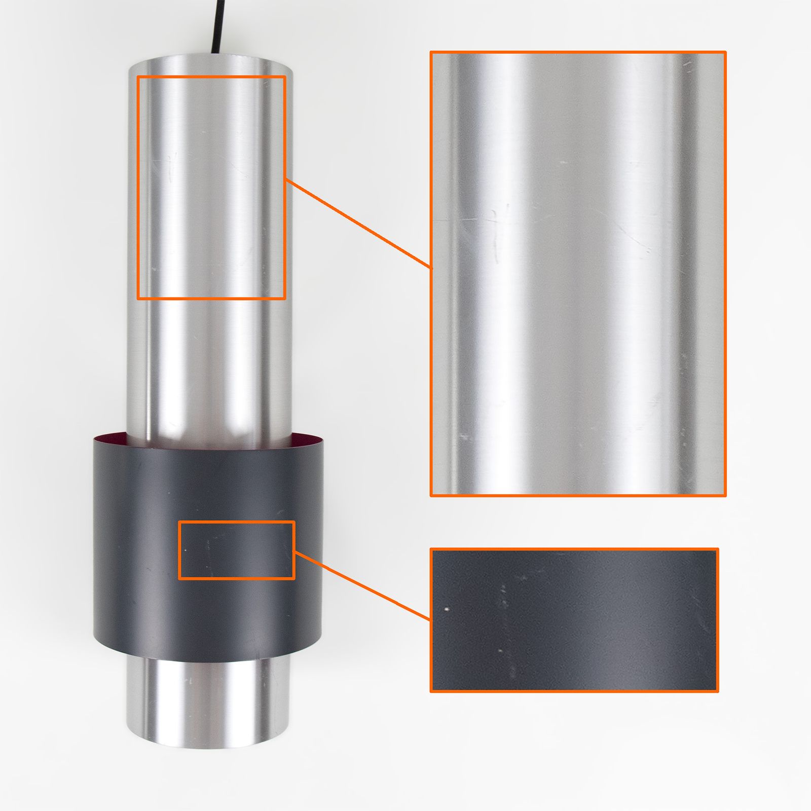 Danish Modern Zenith Pendant Light By Jo Hammerborg For Fog & Mørup photo Lighting