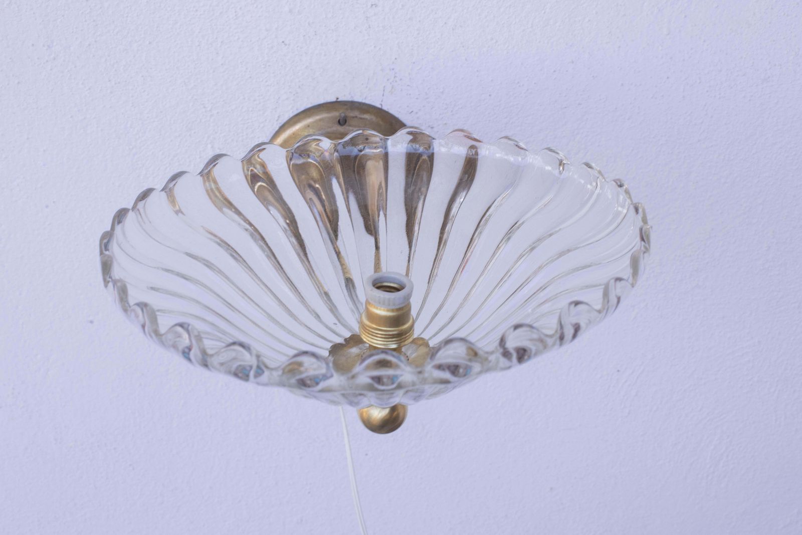 2638.0 Set Of 2 Wall Light Sconces By Barovier & Toso Glass Murano, Italy, 1950 photo