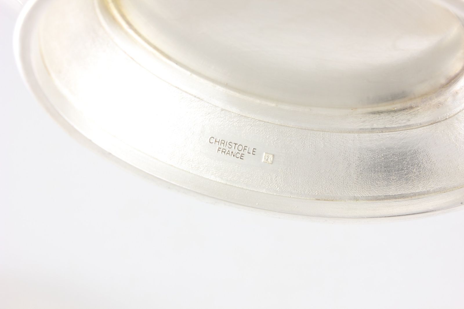 Silver Plate Christofle Swan Sauce Boat. French Gravy Sauciere & Spoon. photo buy
