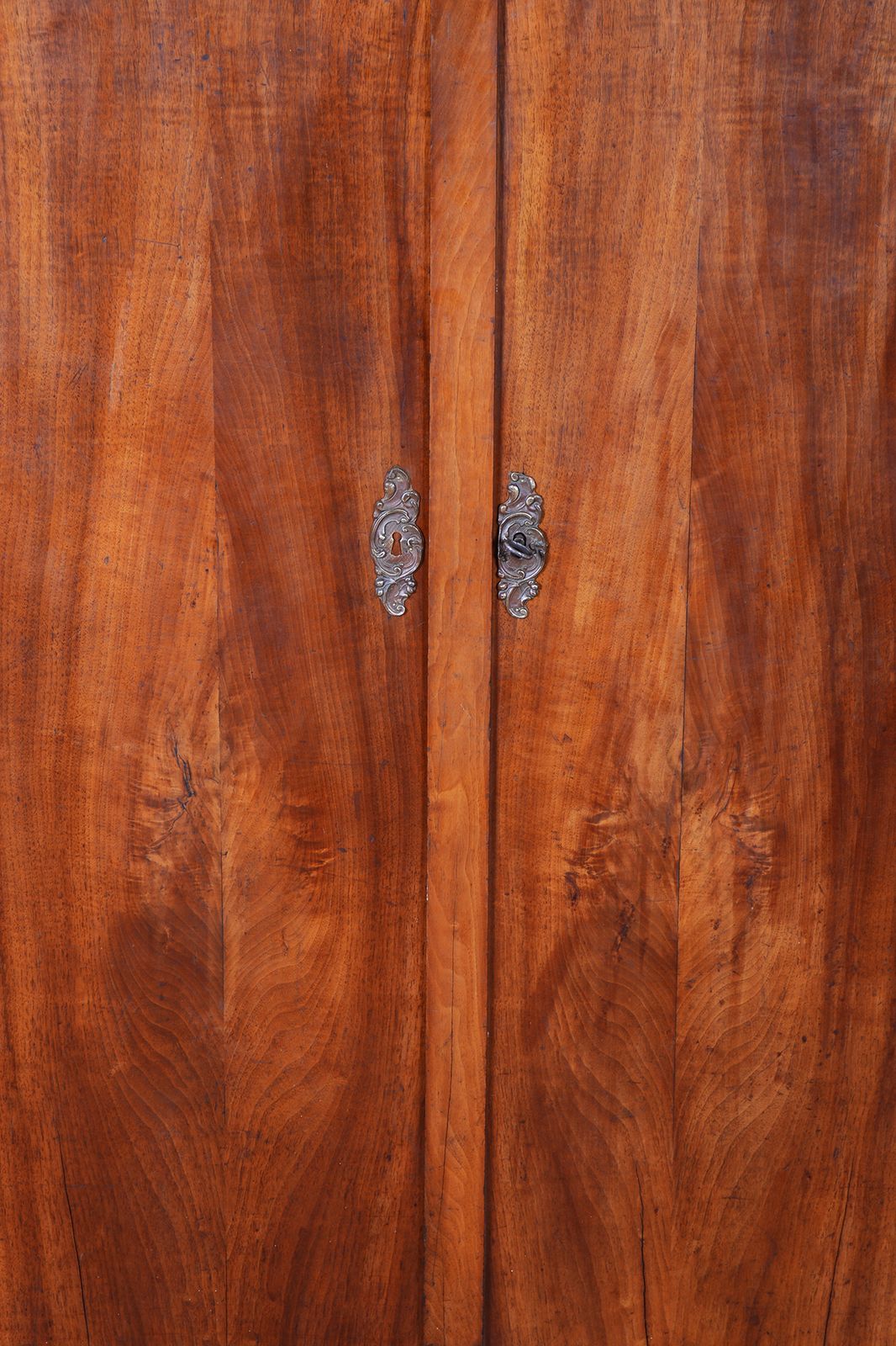 Restored Biedermeier Wardrobe, Walnut, Revived Polish, Czech, 1830s photo furniture