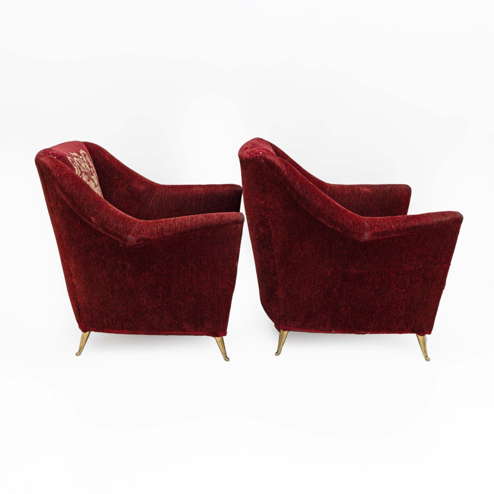Ico Parisi Mid Century Modern Italian Armchairs For Ariberto Colombo, 50s, Pair photo 2644.0