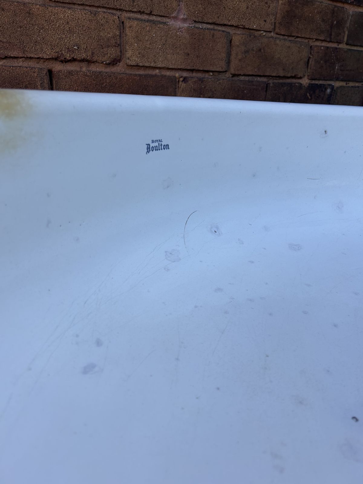 Large Freestanding Circular Sink By Royal Doulton photo Home Decor