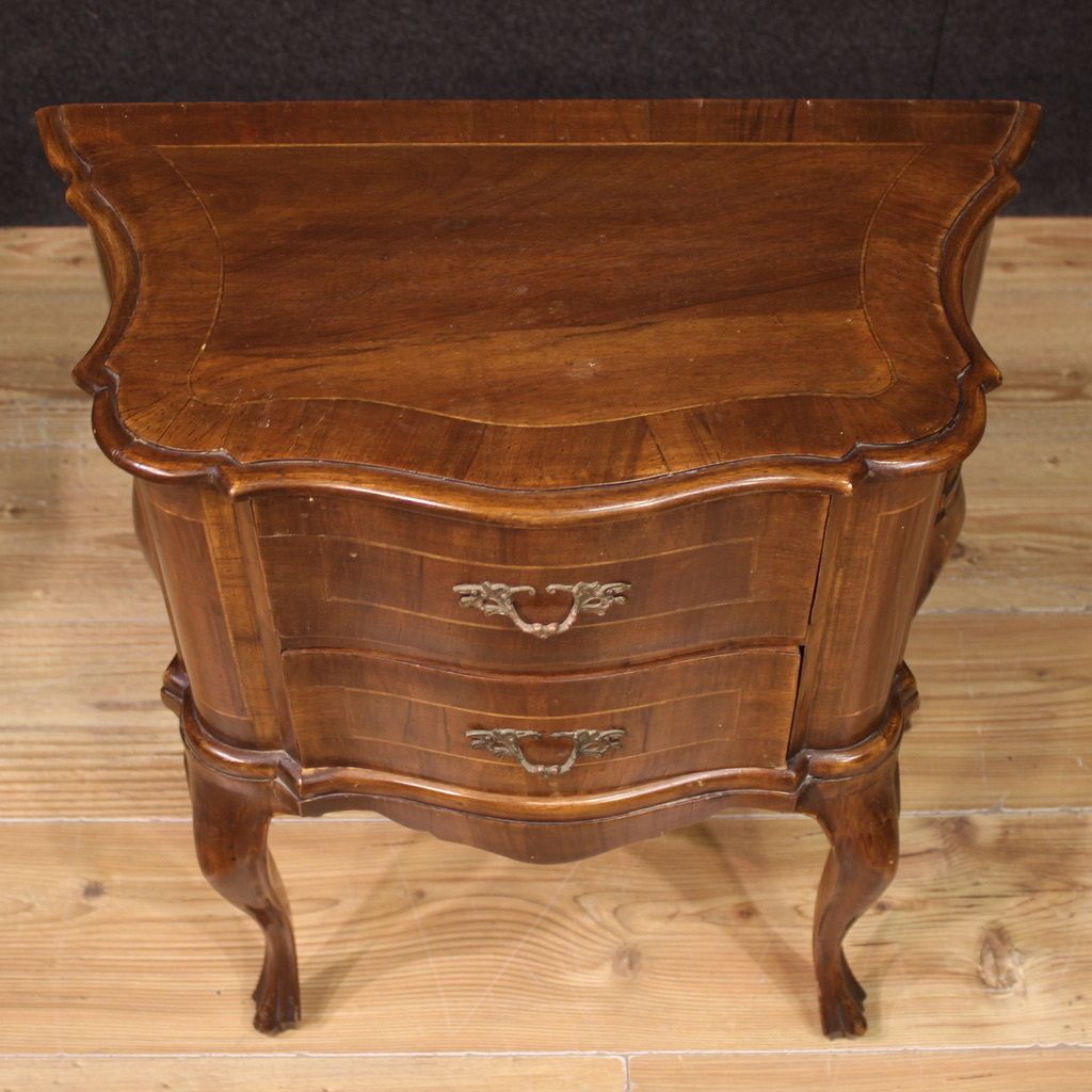 Pair Of Venetian Bedside Tables From The Mid 20th Century photo buy