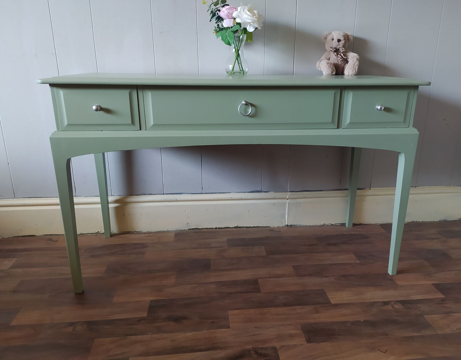 Vintage Stag Console Finished In A Bramwell Green photo furniture