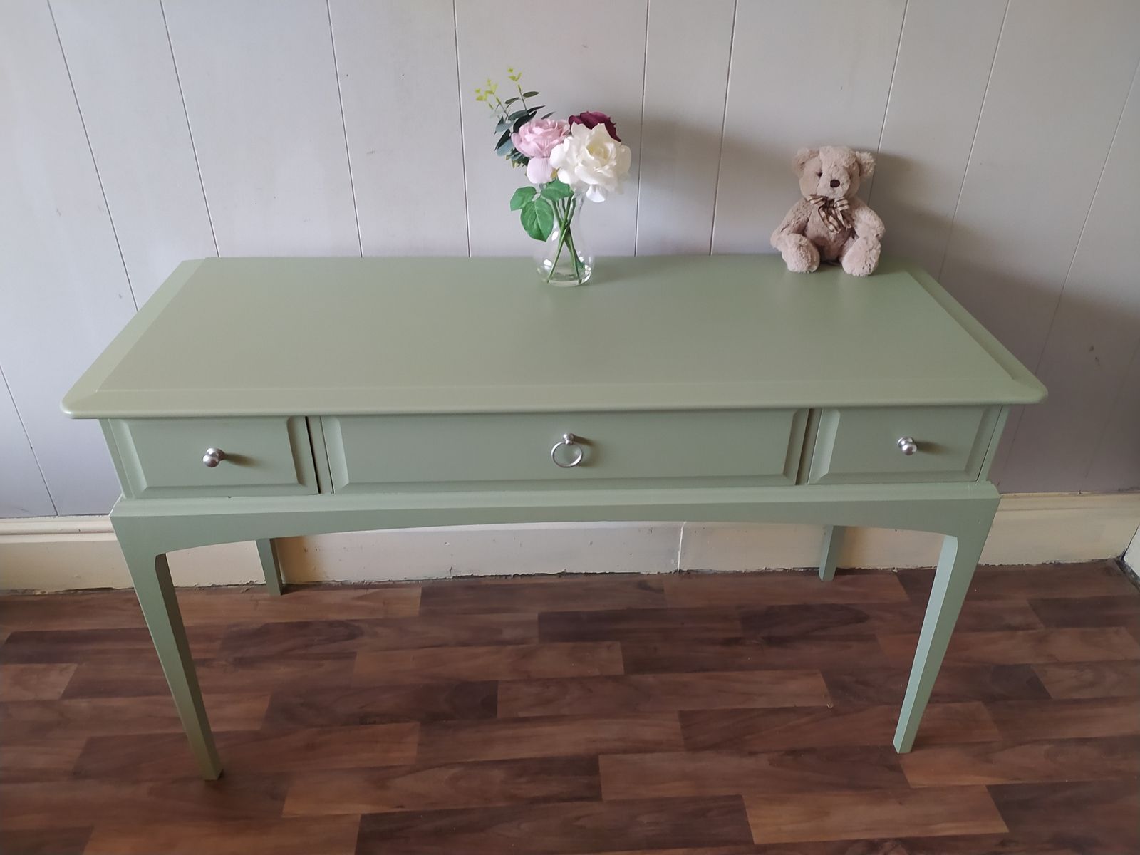 Vintage Stag Console Finished In A Bramwell Green photo buy