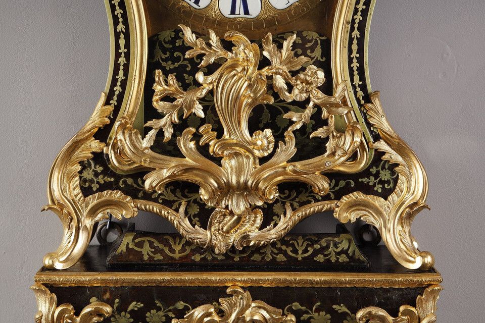 Louis XV Period Cartel And Console In Boulle Marquetry And Gilt Bronze photo buy