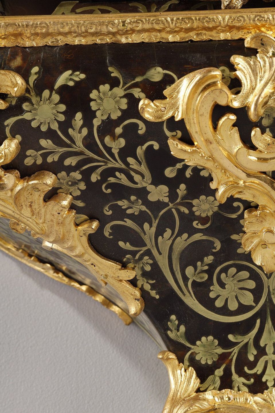 photo for sale Louis XV Period Cartel And Console In Boulle Marquetry And Gilt Bronze