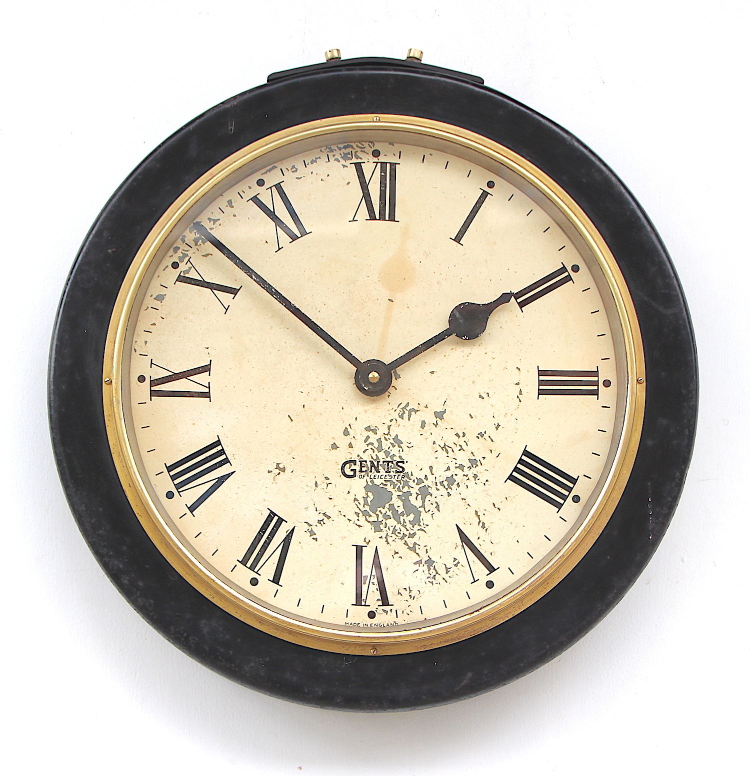 1950s British Office/Commercial Industrial Wall Clock. Fully Guaranteed