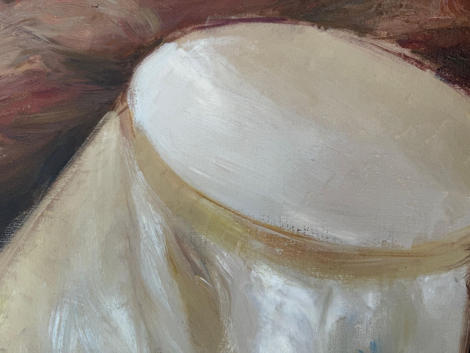 Beltran Bofill Reclining Woman With Flowers Oil On Canvas Painting photo vinterior