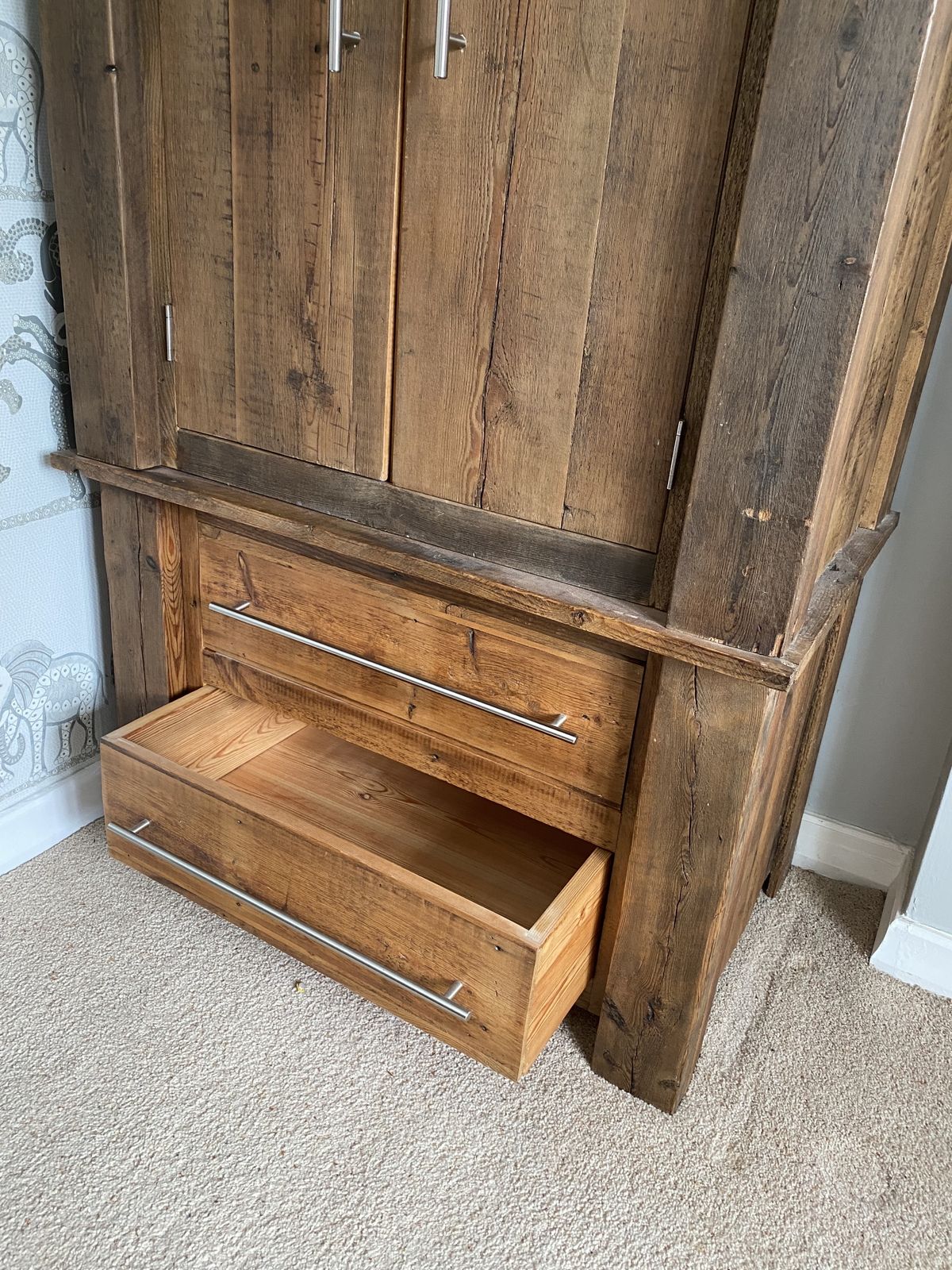 Solid Wood Handmade Gentlemans Wardrobe photo 500.0