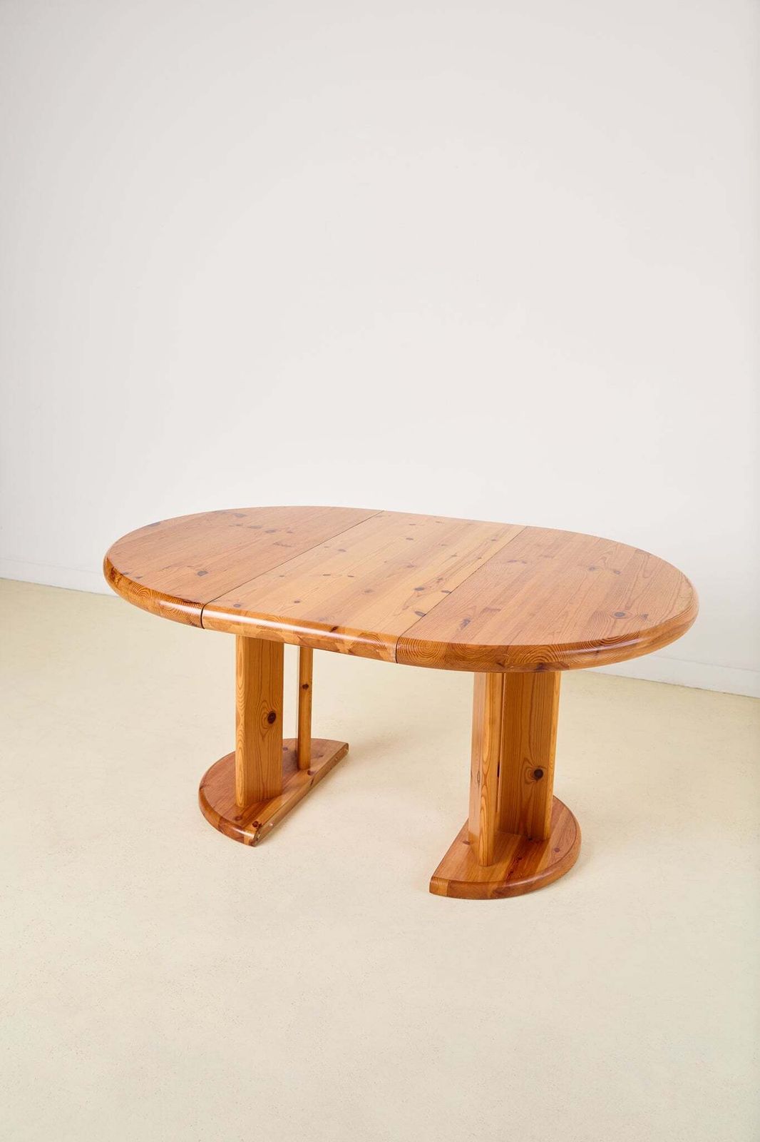 Extendable Rainer Daumiller Pine Dining Table photo for sale