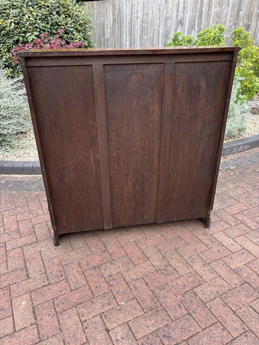 Early 20th Century Oak Glazed Bookcase photo 875.0