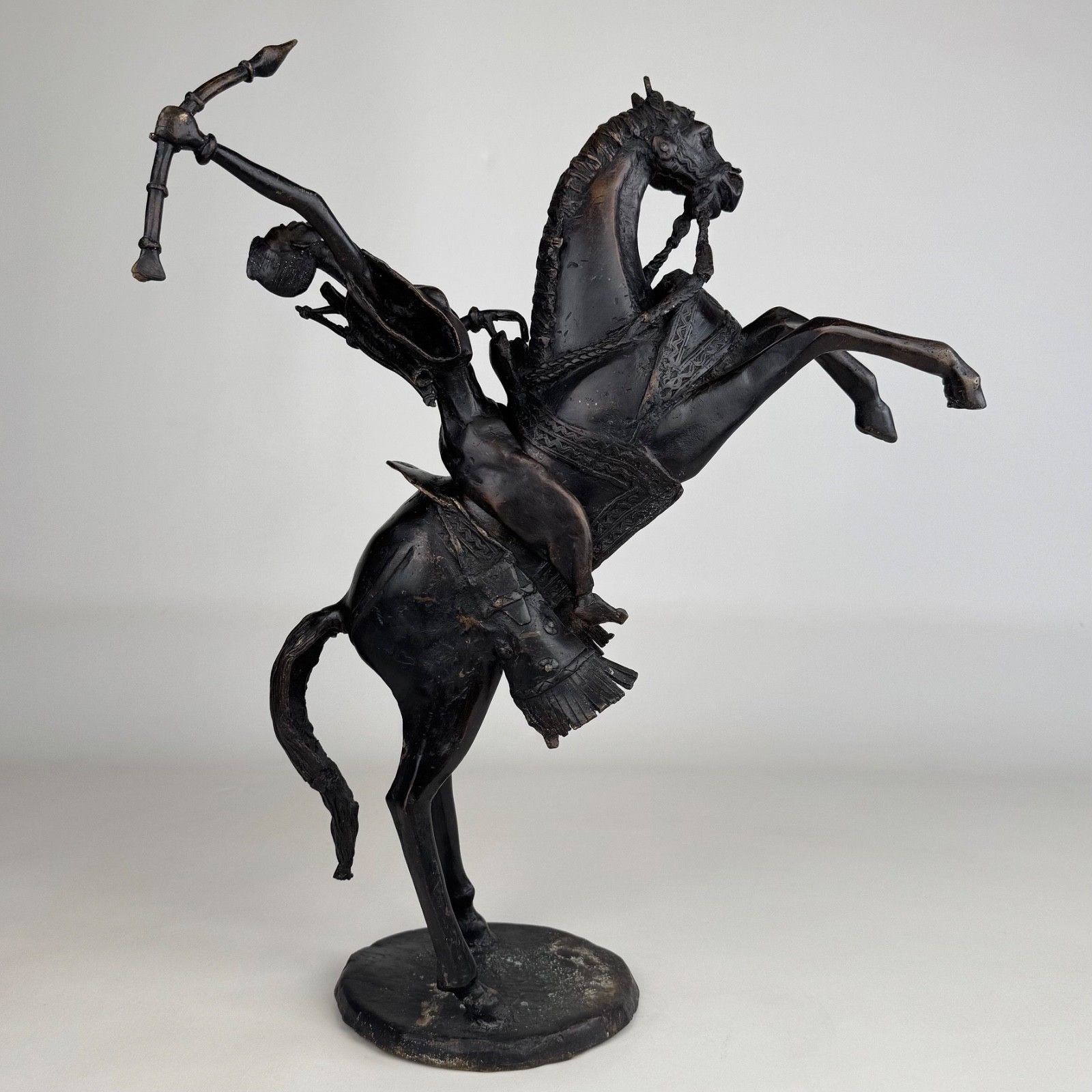 Antique 19th Century Decorative Bronze Sculpture photo vinterior
