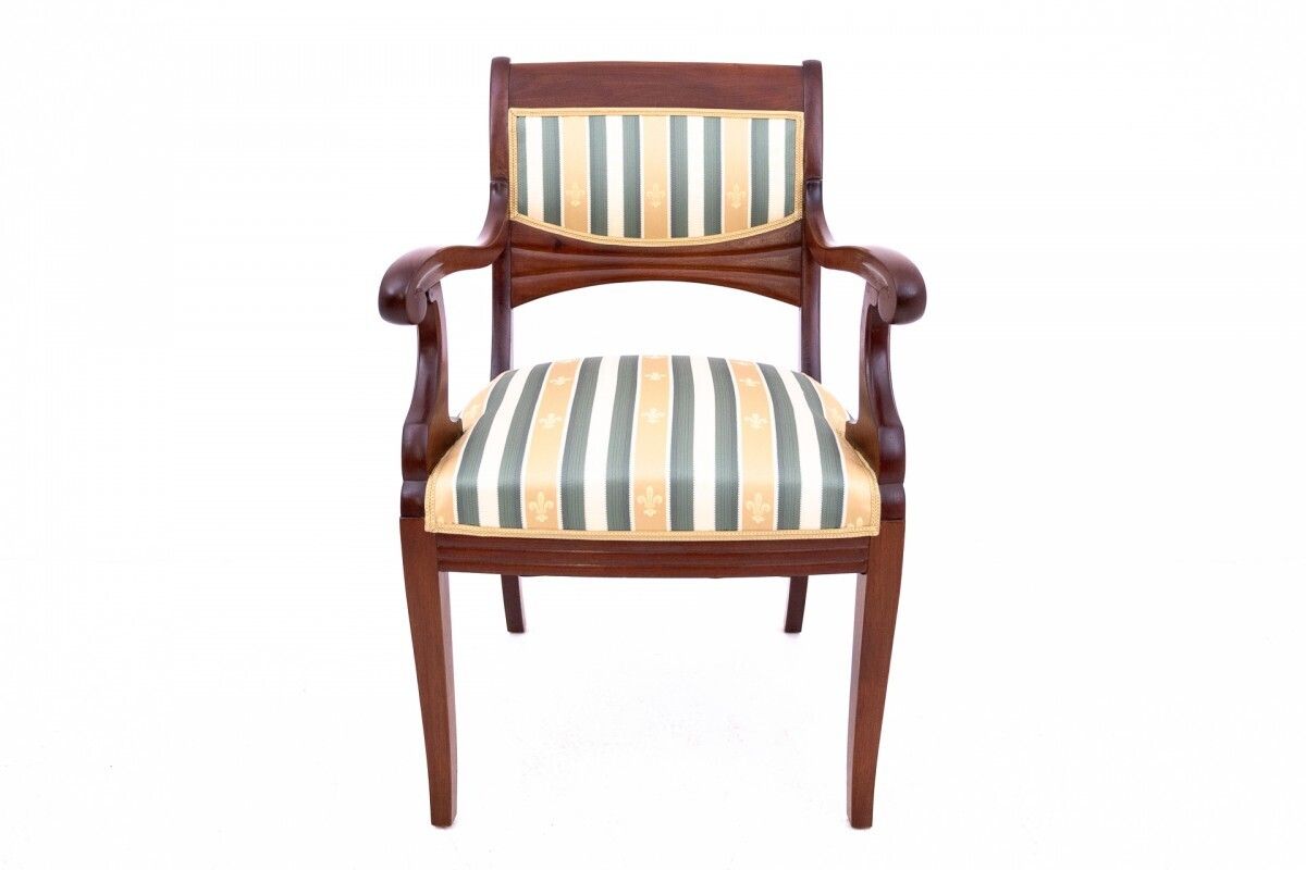 Armchairs, Northern Europe, Circa 1890. After Renovation. photo vinterior